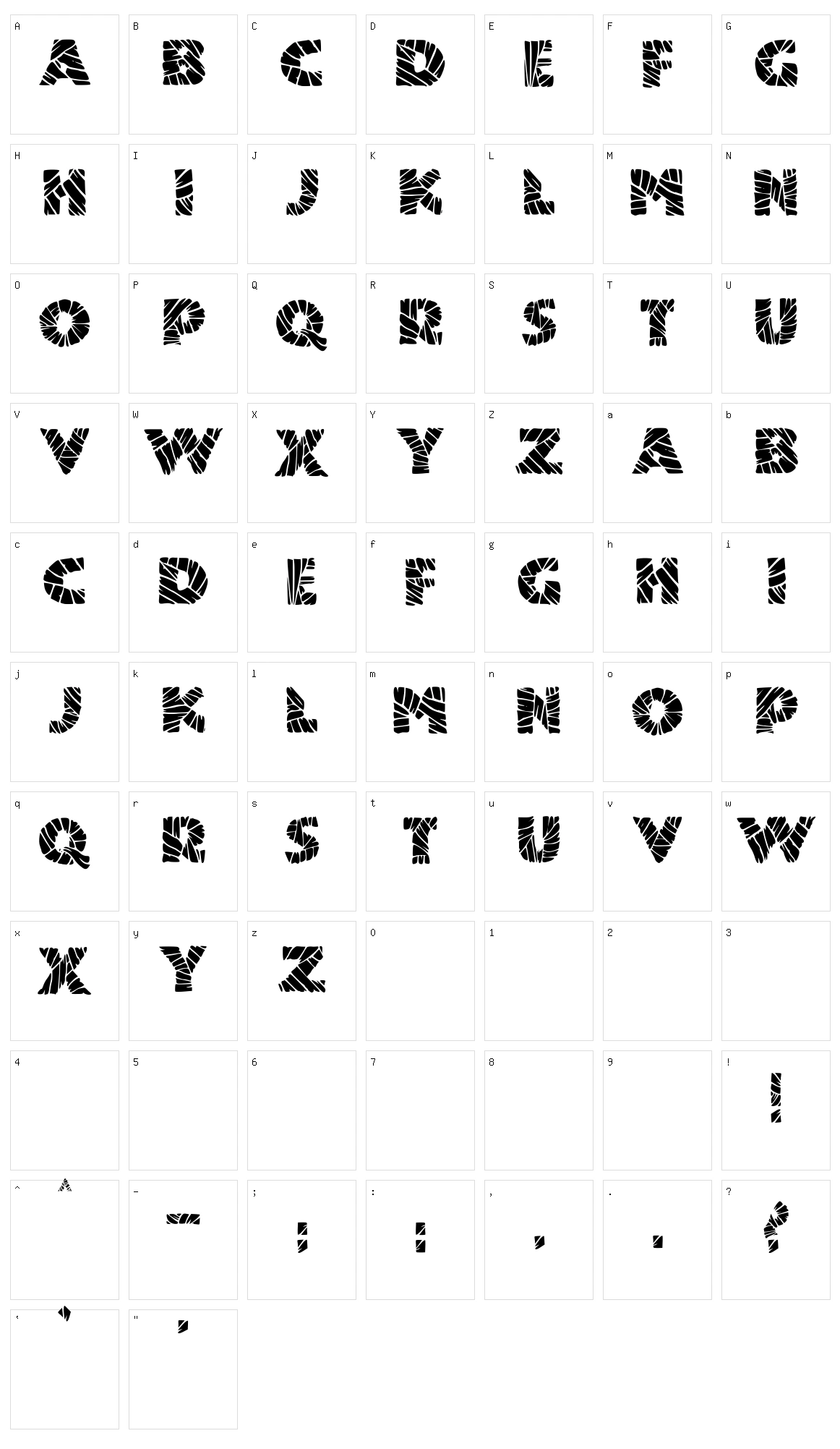 JMH Mummy Character Set