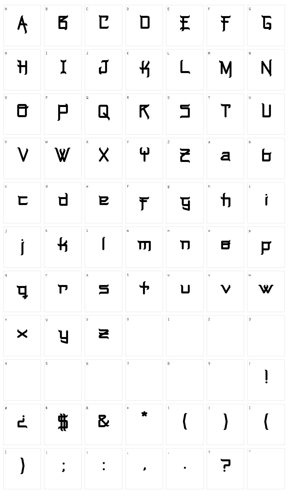 Music Warrior Character Set