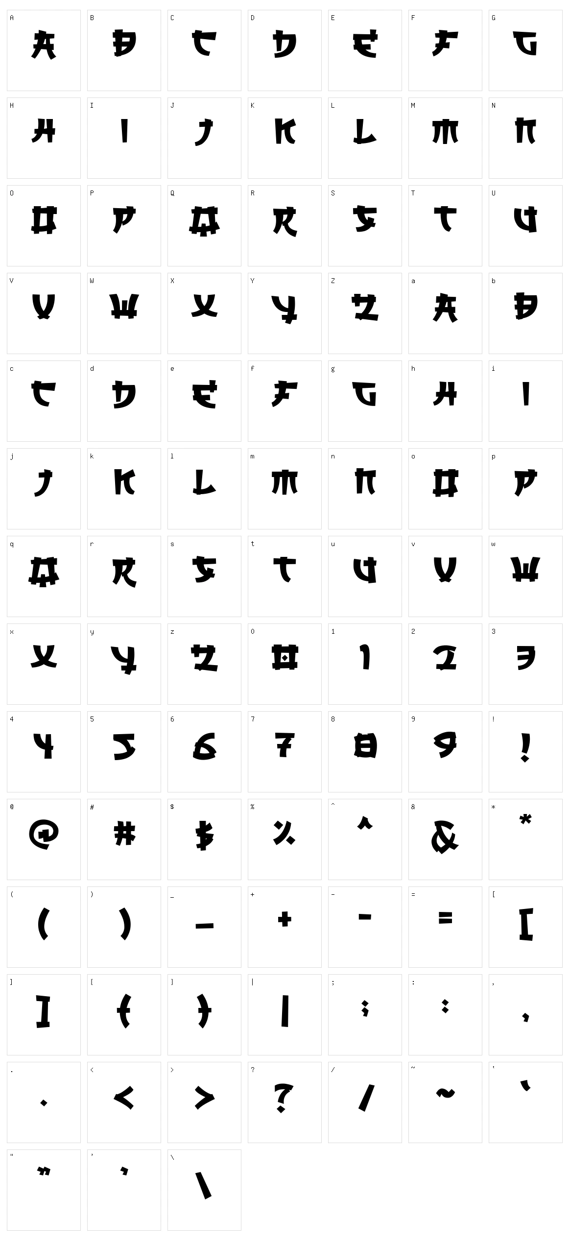 Saikyo Character Set