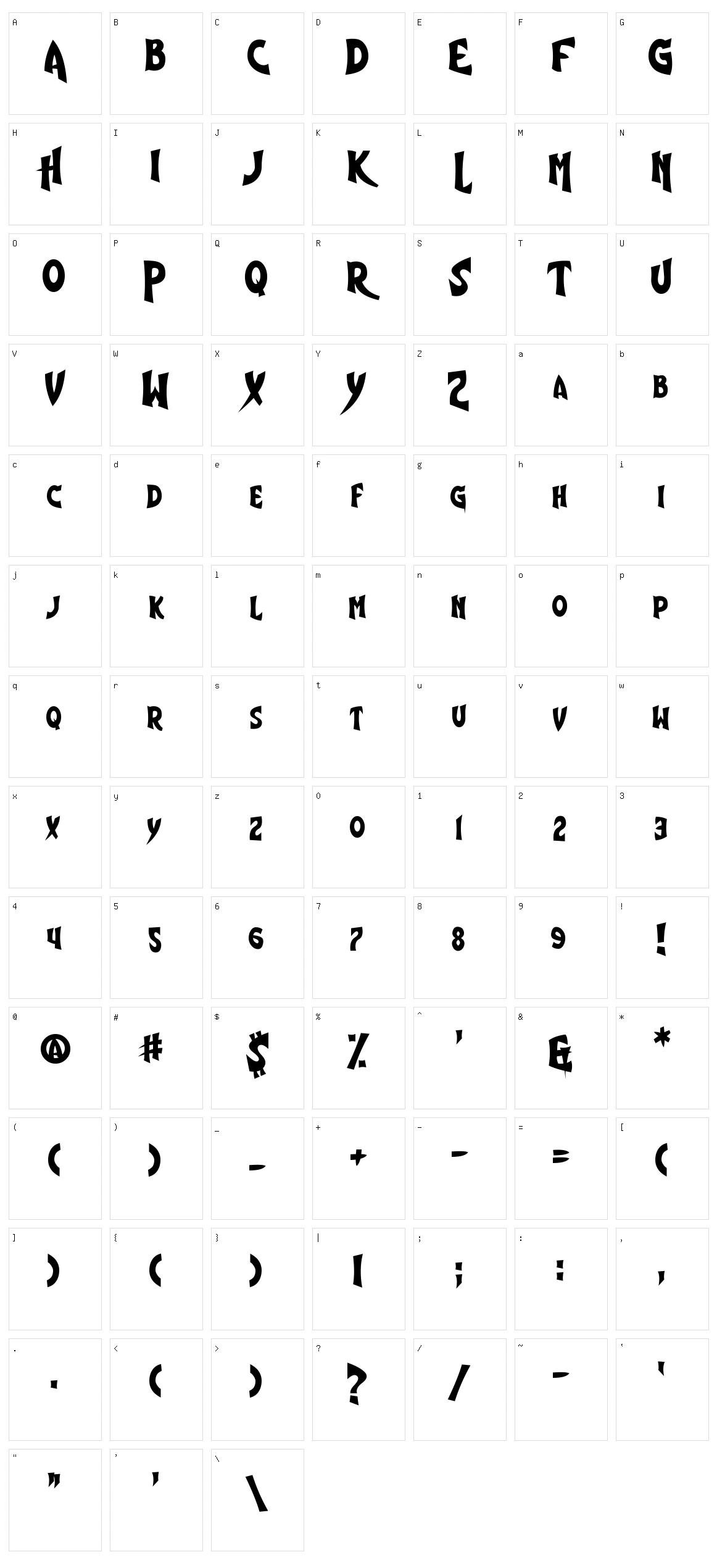 Shiny Eyes Character Set