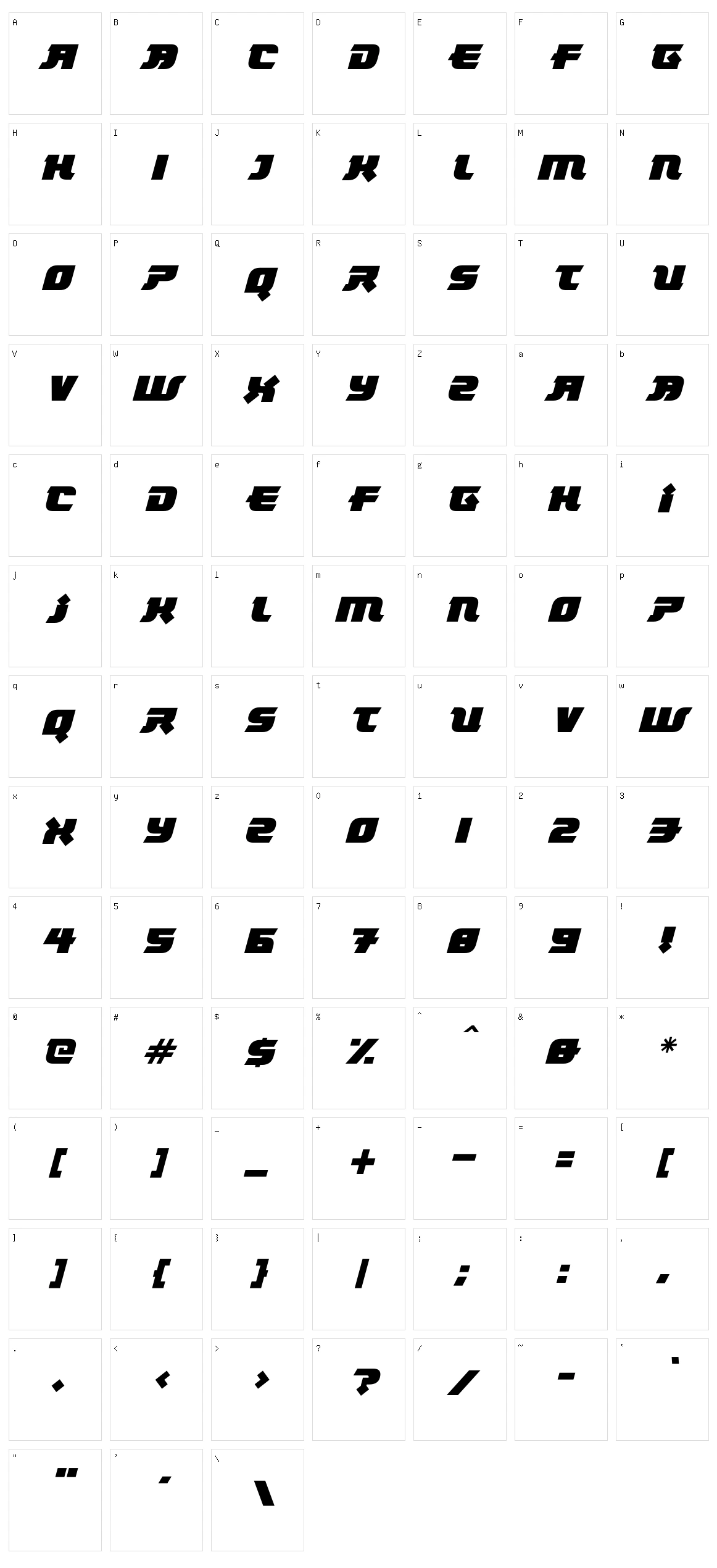 Tokyo Knights Character Set