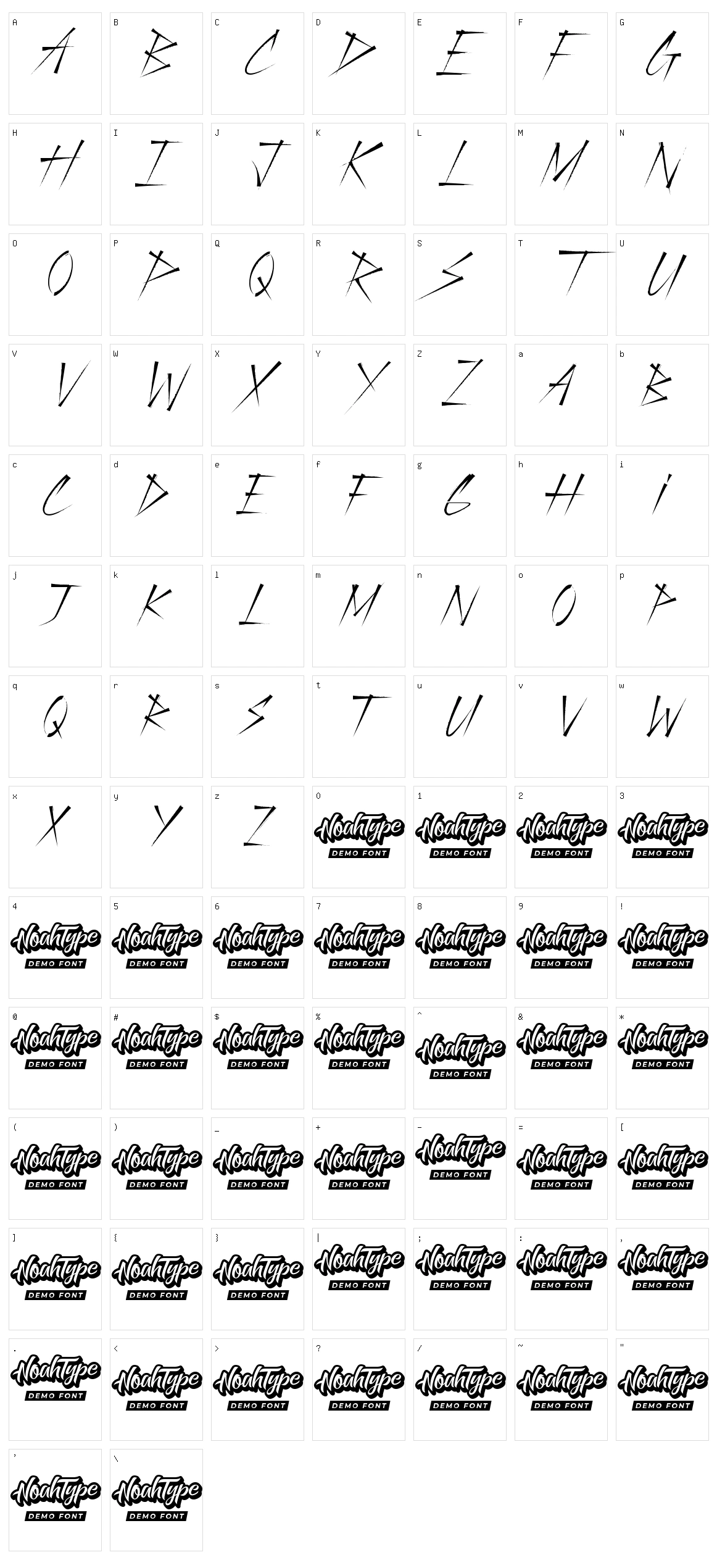 Yakuza Character Set