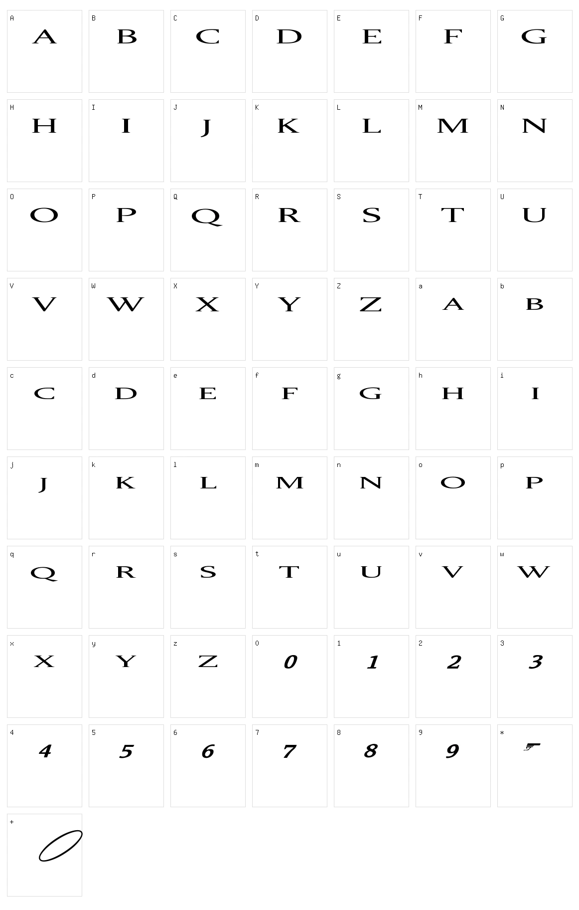 007 GoldenEye Character Set