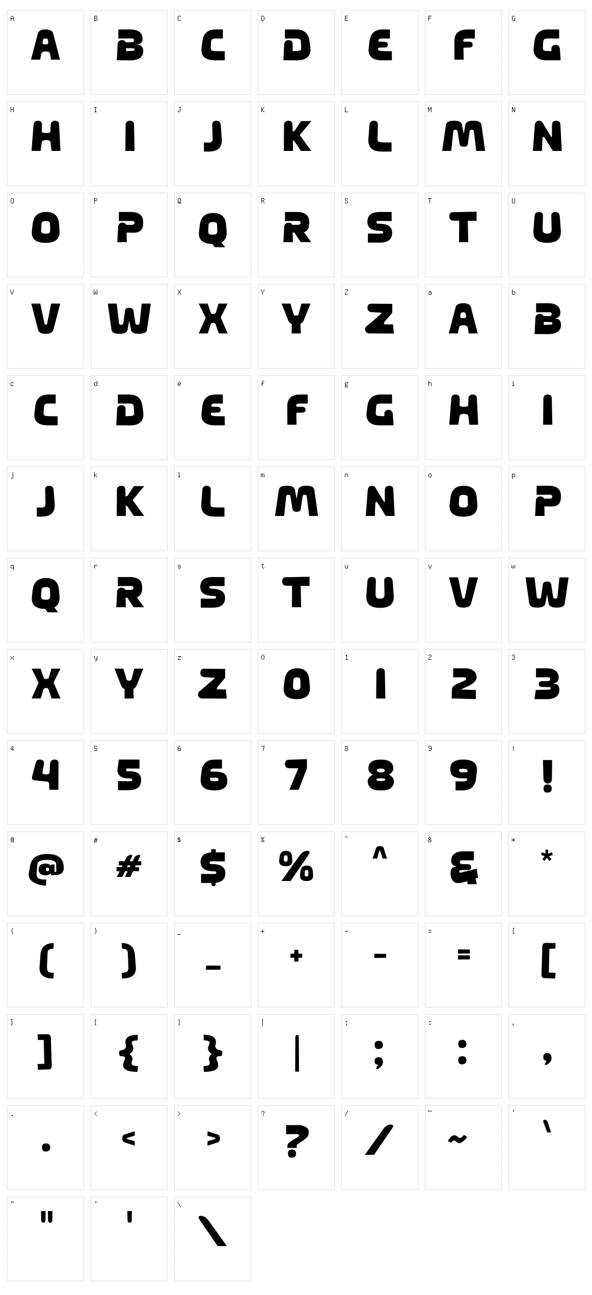 A Among You Character Set