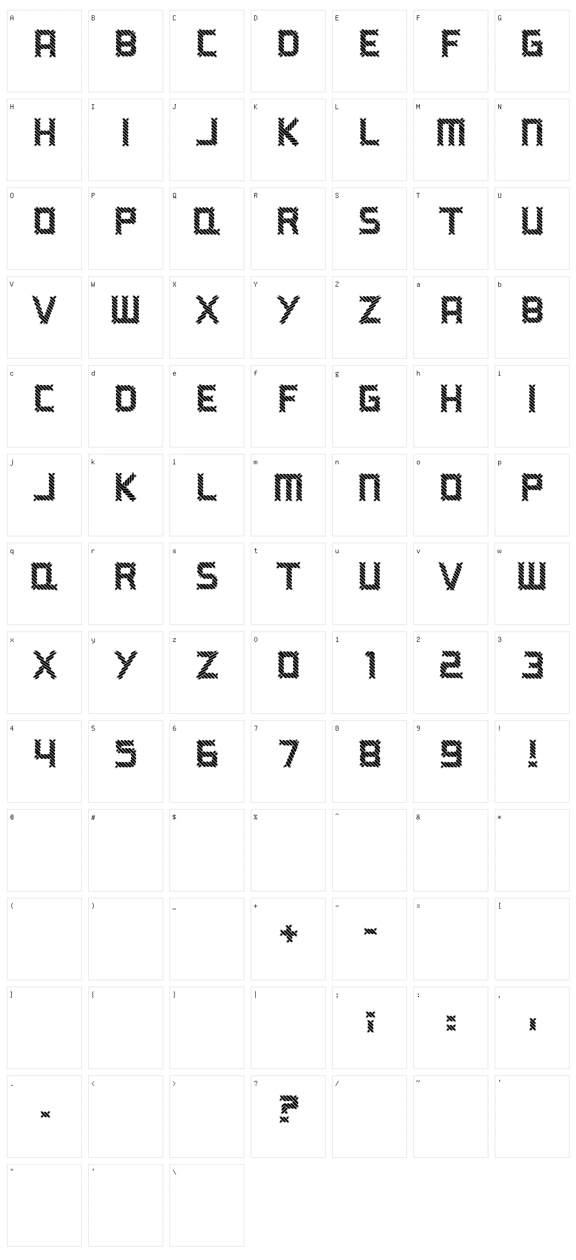 A Ripping Yarn Character Set