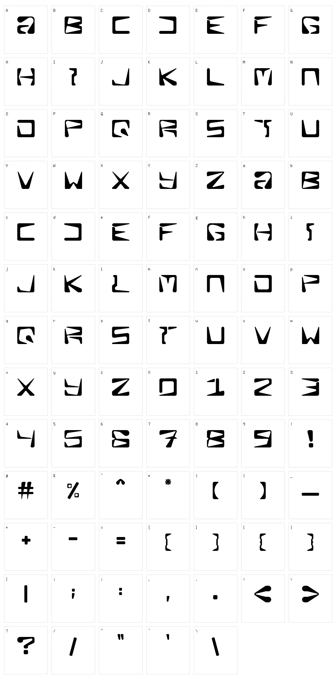 Adapt Character Set