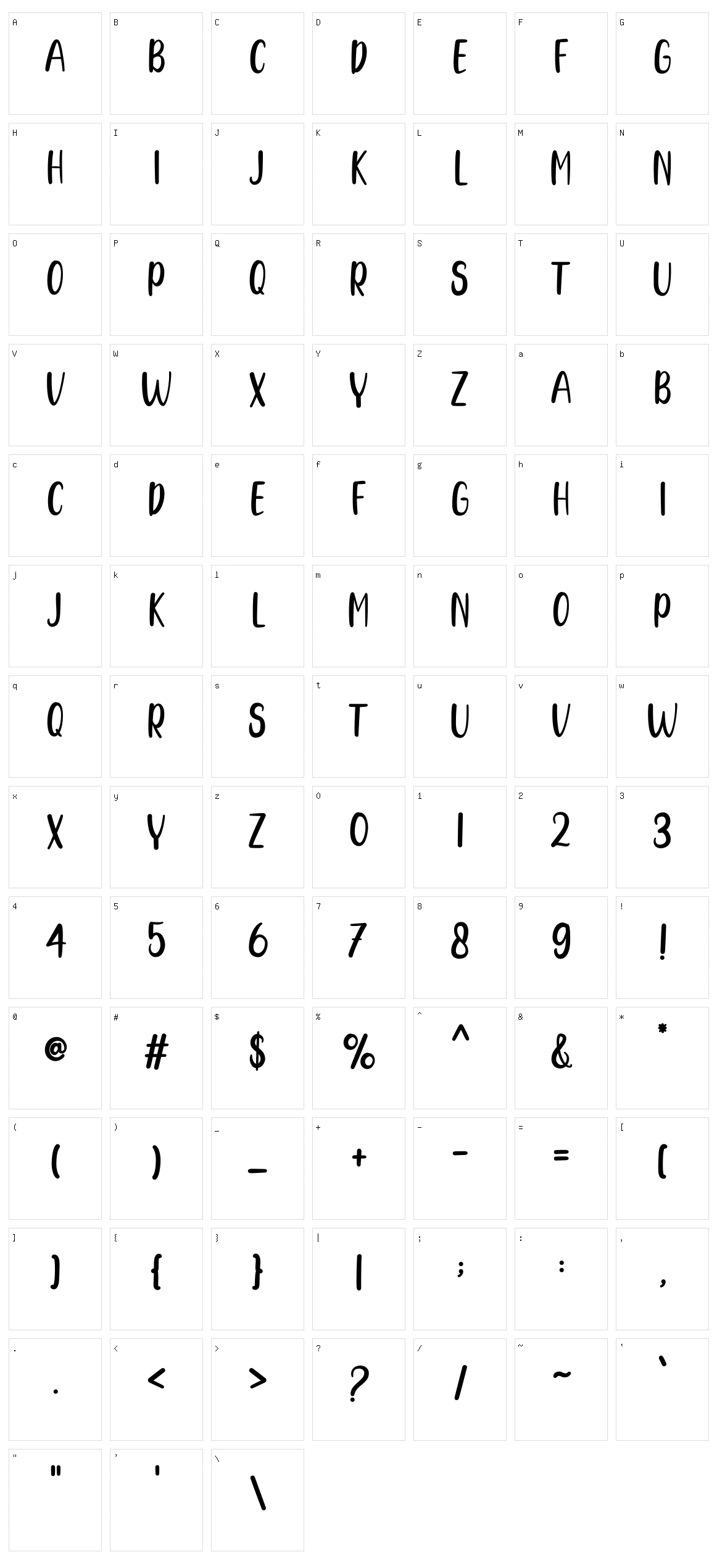 Adventure Character Set