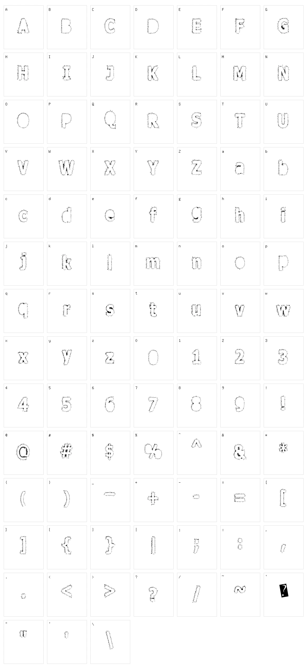 After School Character Set