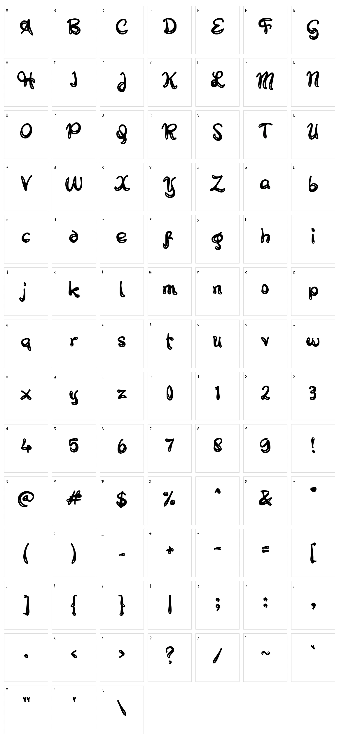 b Bungaku Character Set