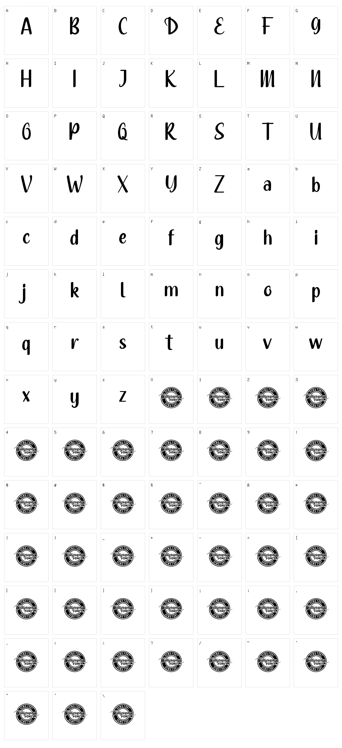 Bakery Roast Character Set