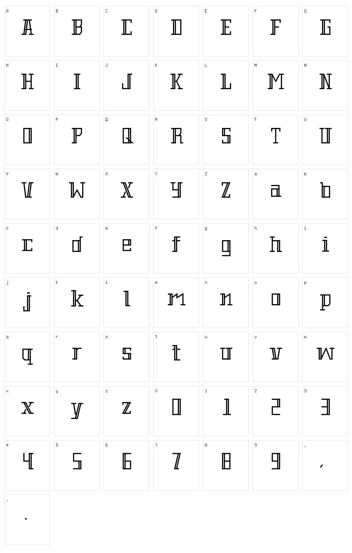 Barbershop Character Set