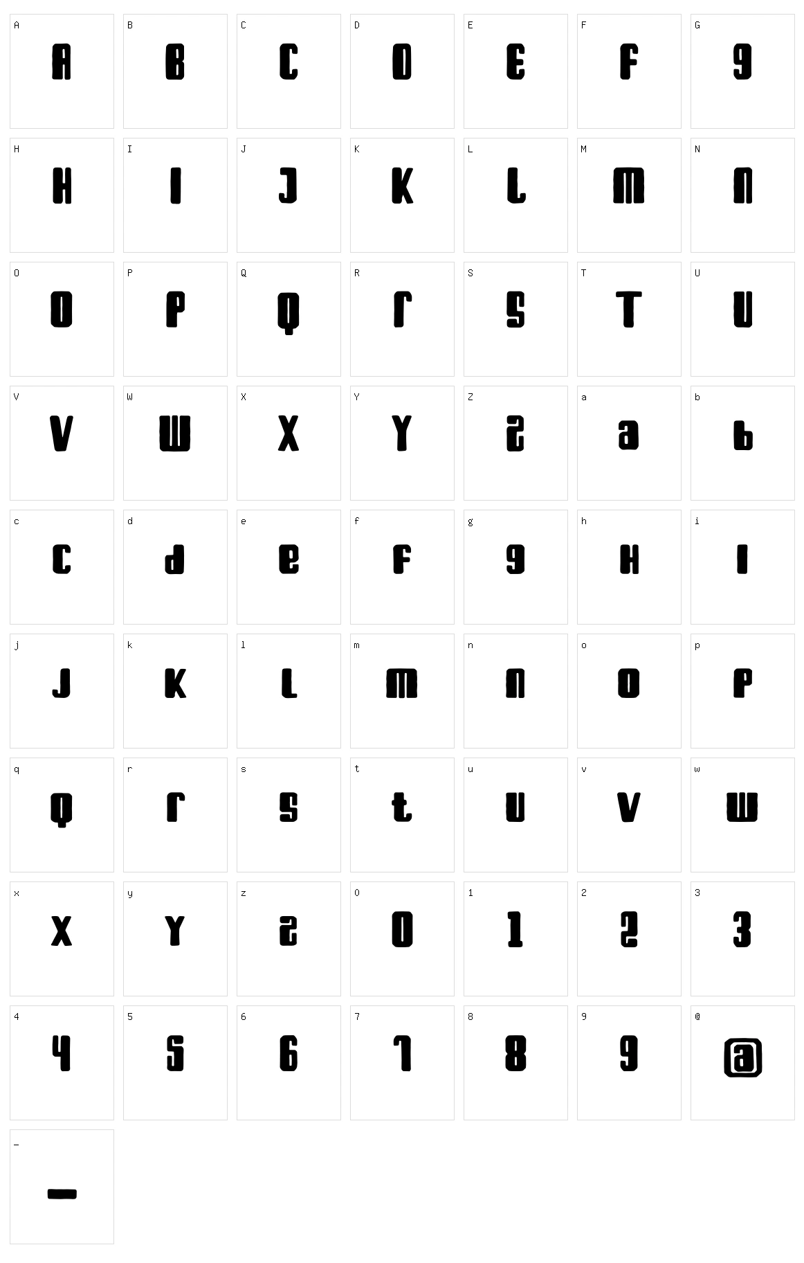 Bark For Life Character Set
