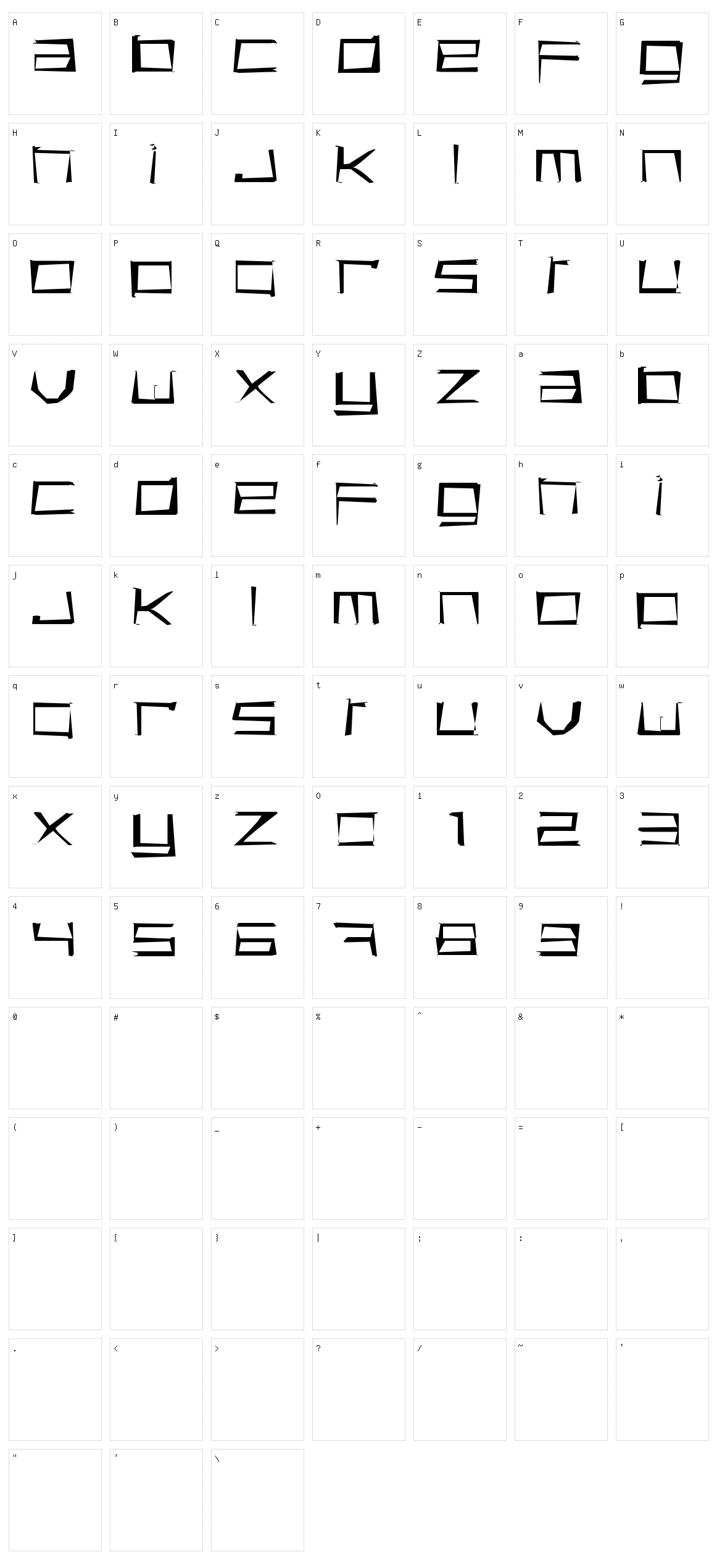 Basica Cartoon Character Set