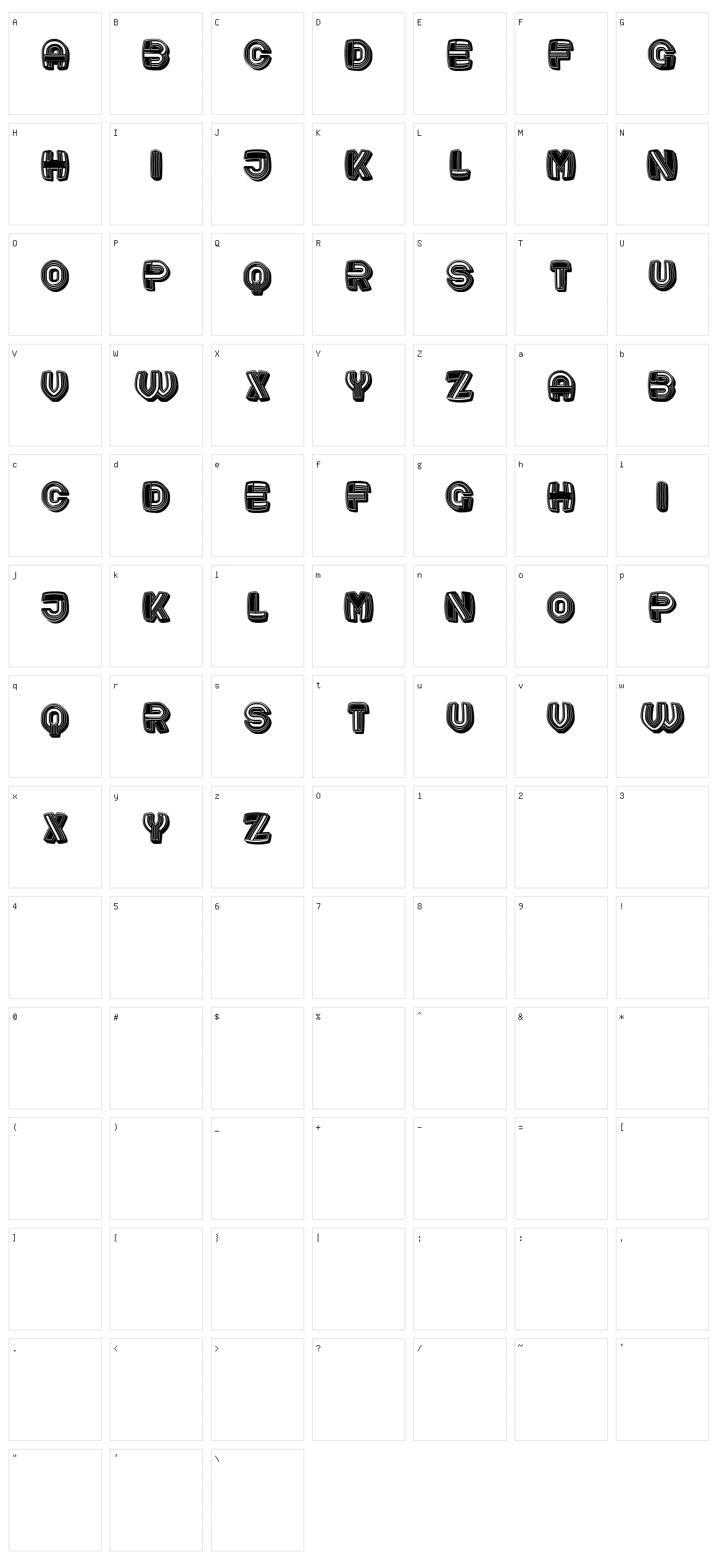 Basket Character Set