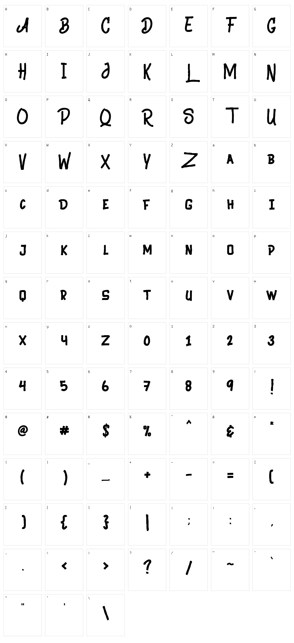Black Animal Character Set
