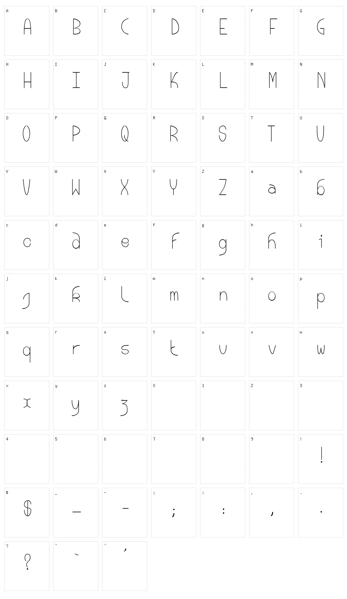 Bouddha Moon Character Set