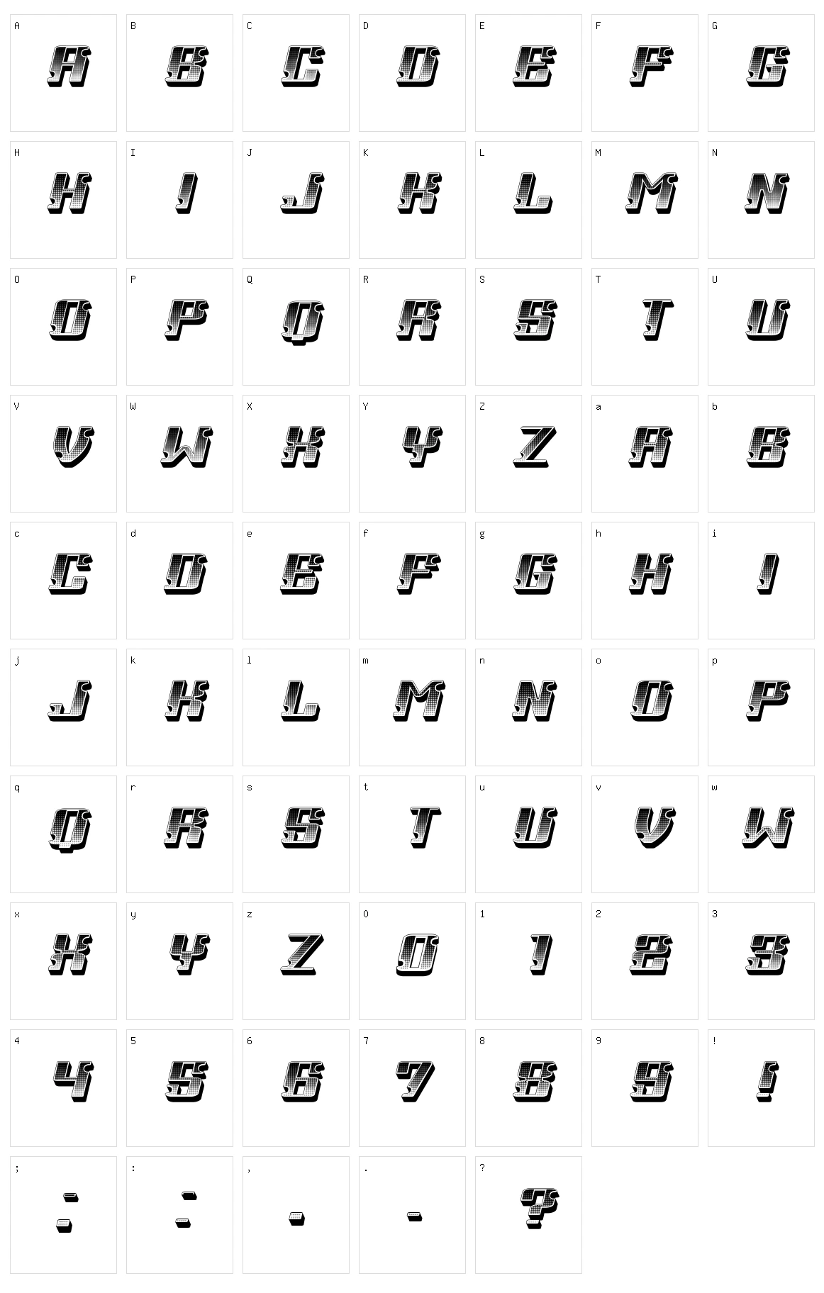 Braunschweig Character Set