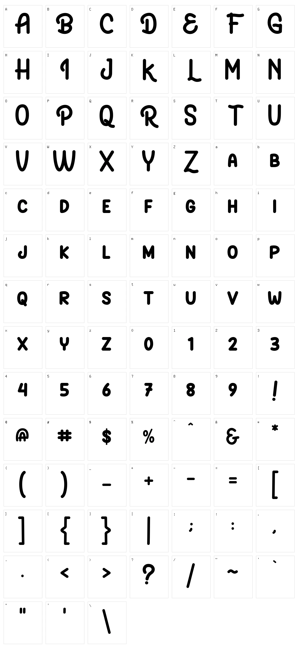Bread Smile Character Set