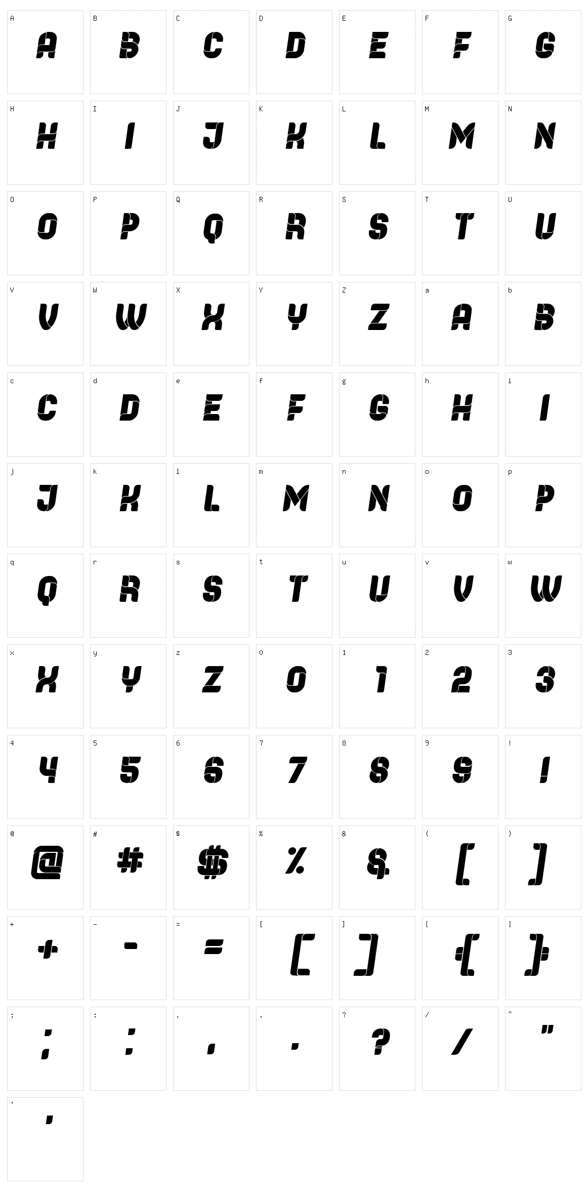 Browser Character Set