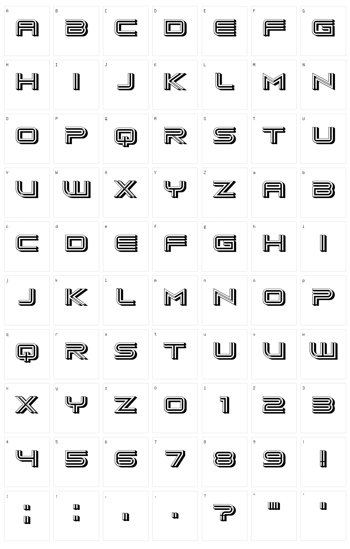 Buvlak Character Set