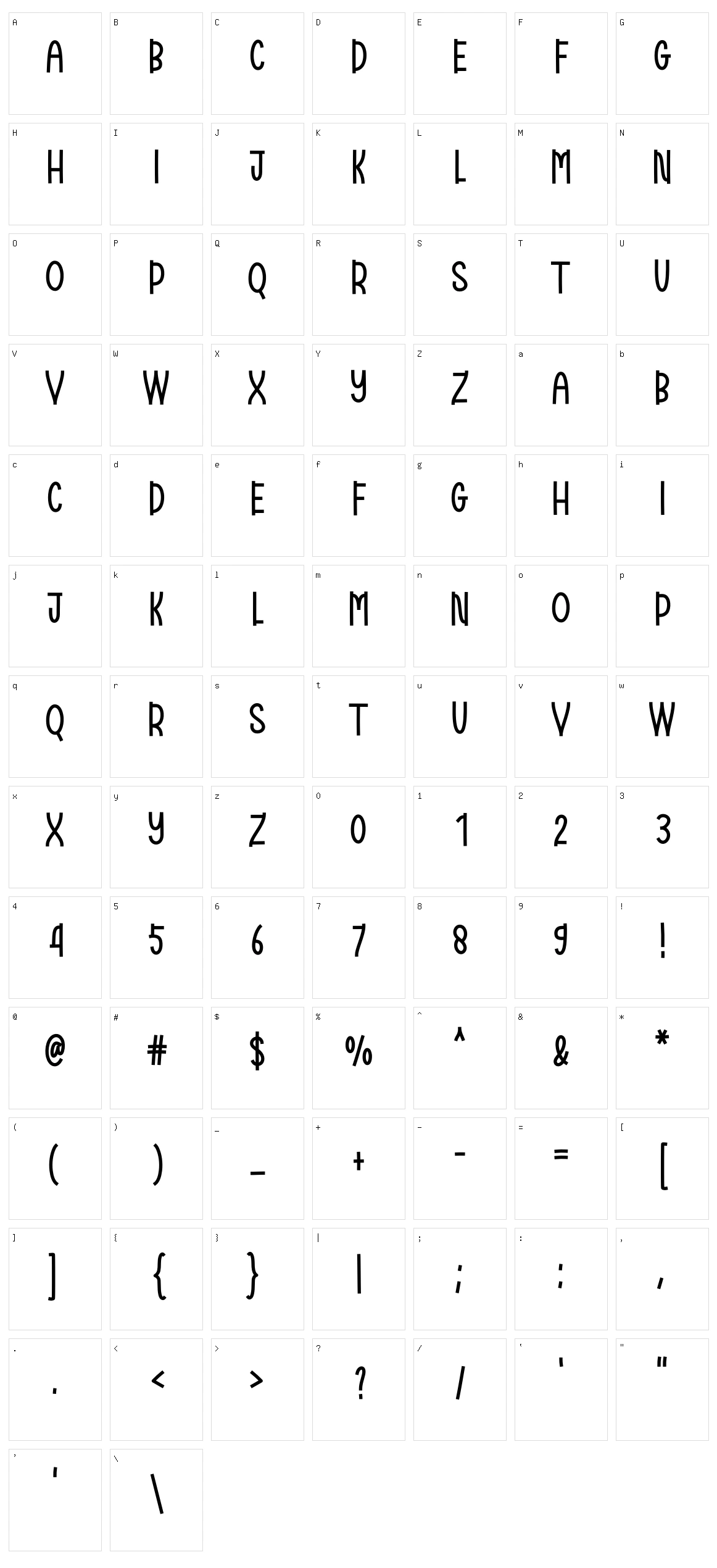 Christmas Greeting Character Set