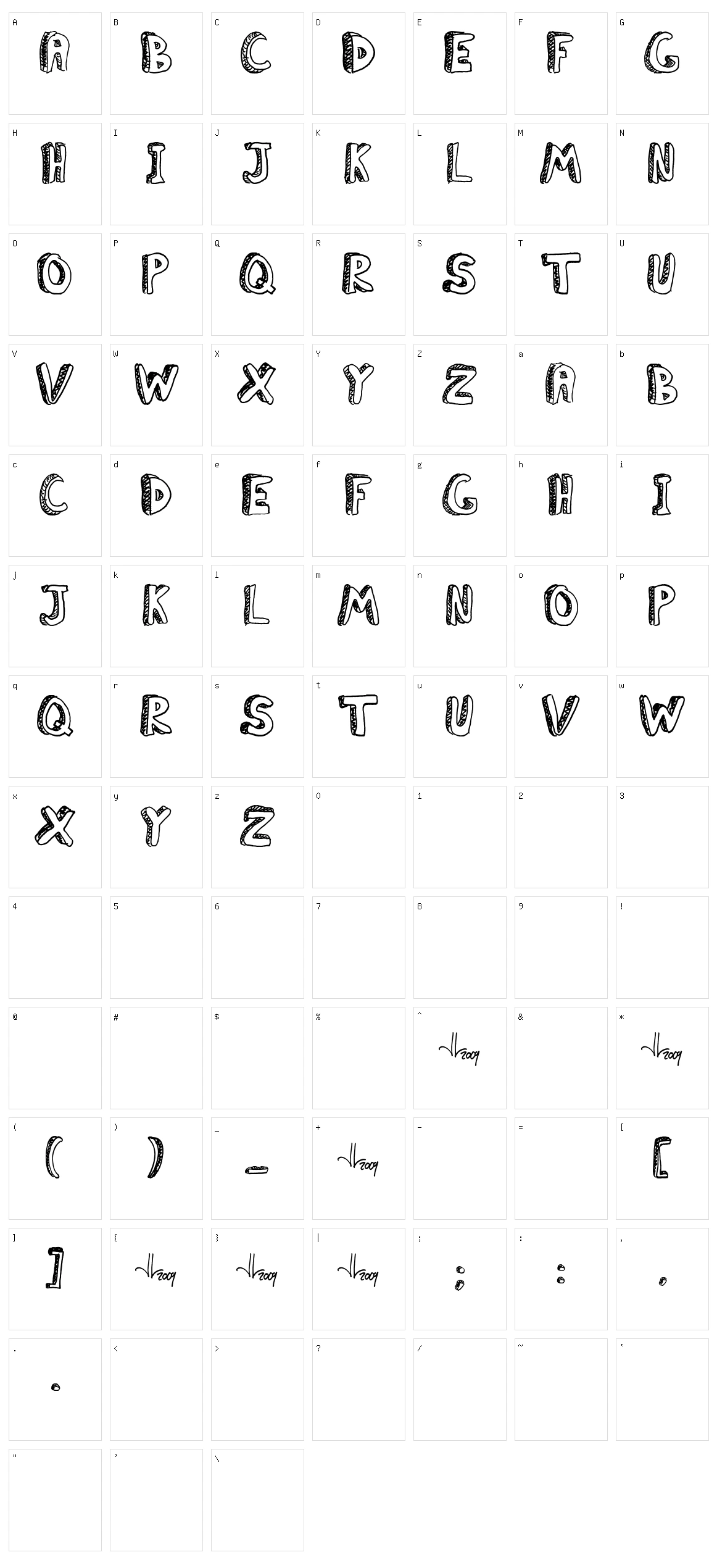 Classroom Boredom Character Set