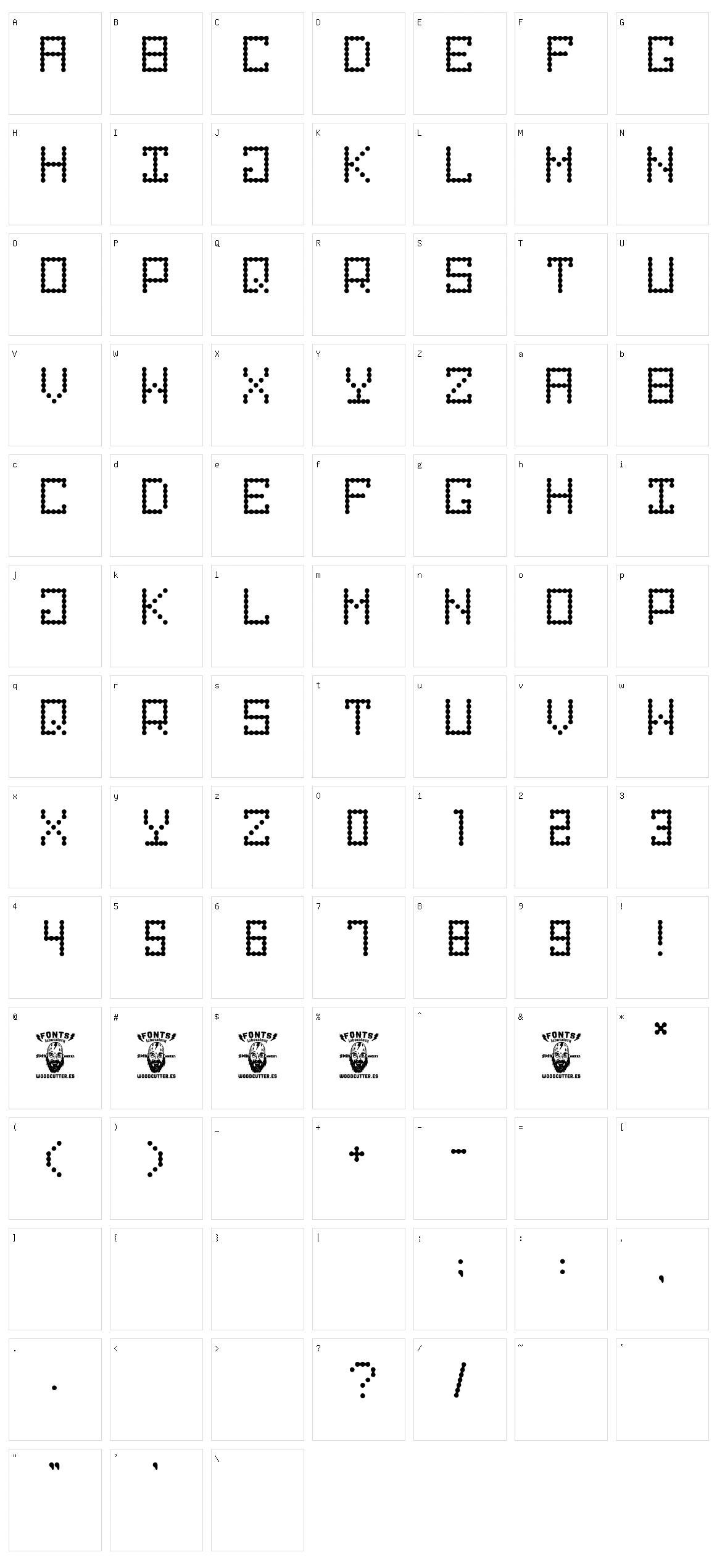 Club de Futbol Character Set