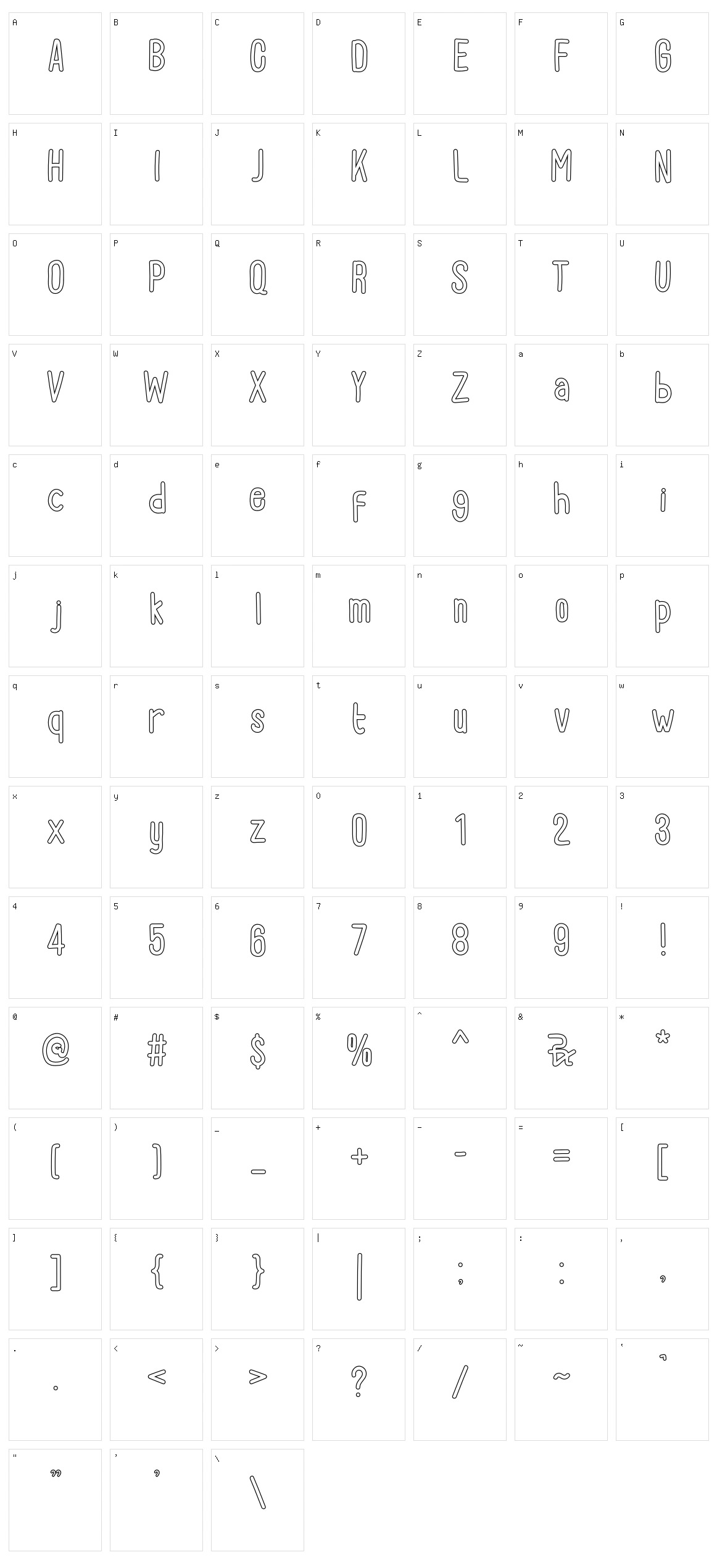 Coco Milk Character Set