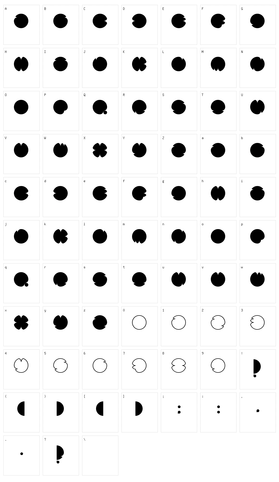 Code S Character Set