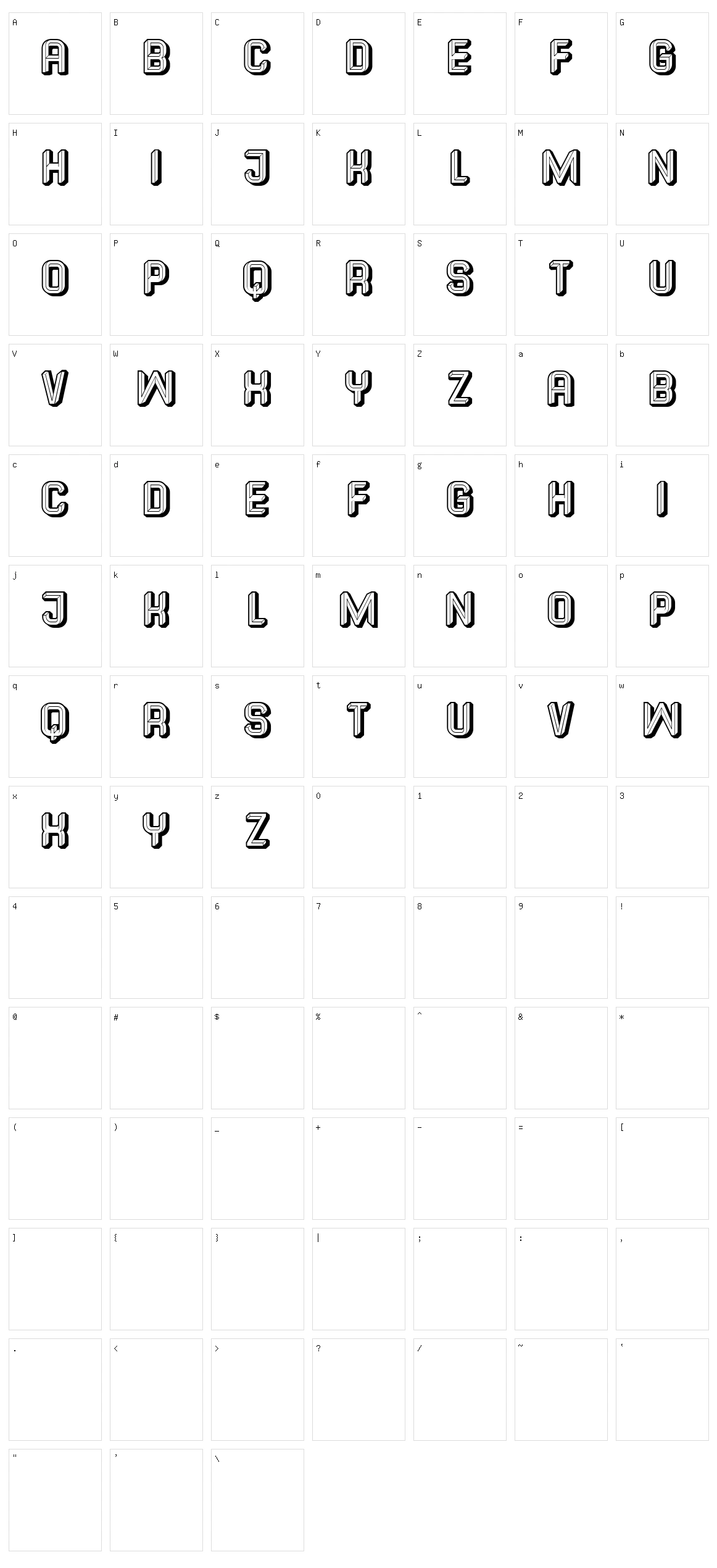 Common Character Set