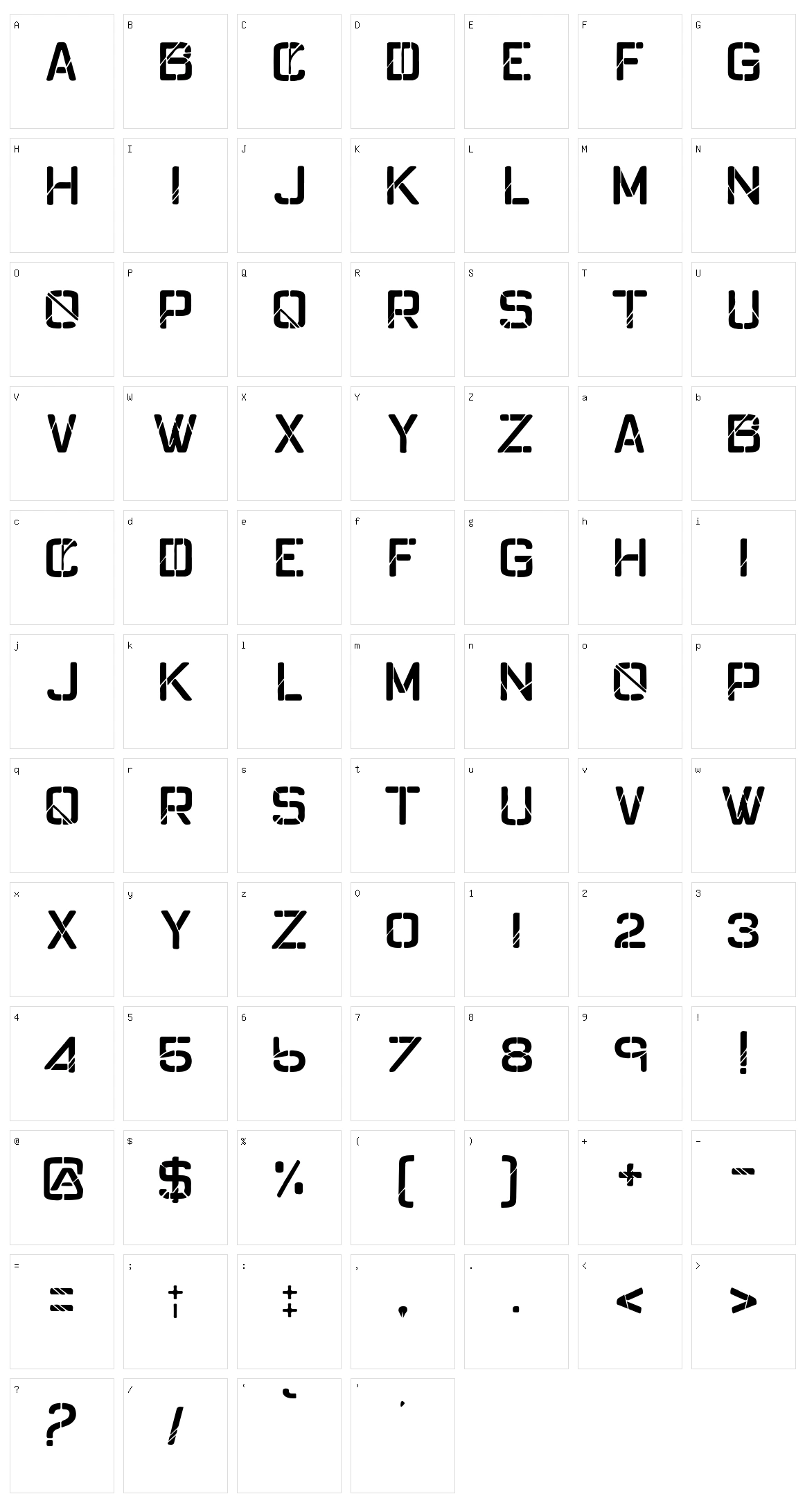 Conspiracy Theories Character Set