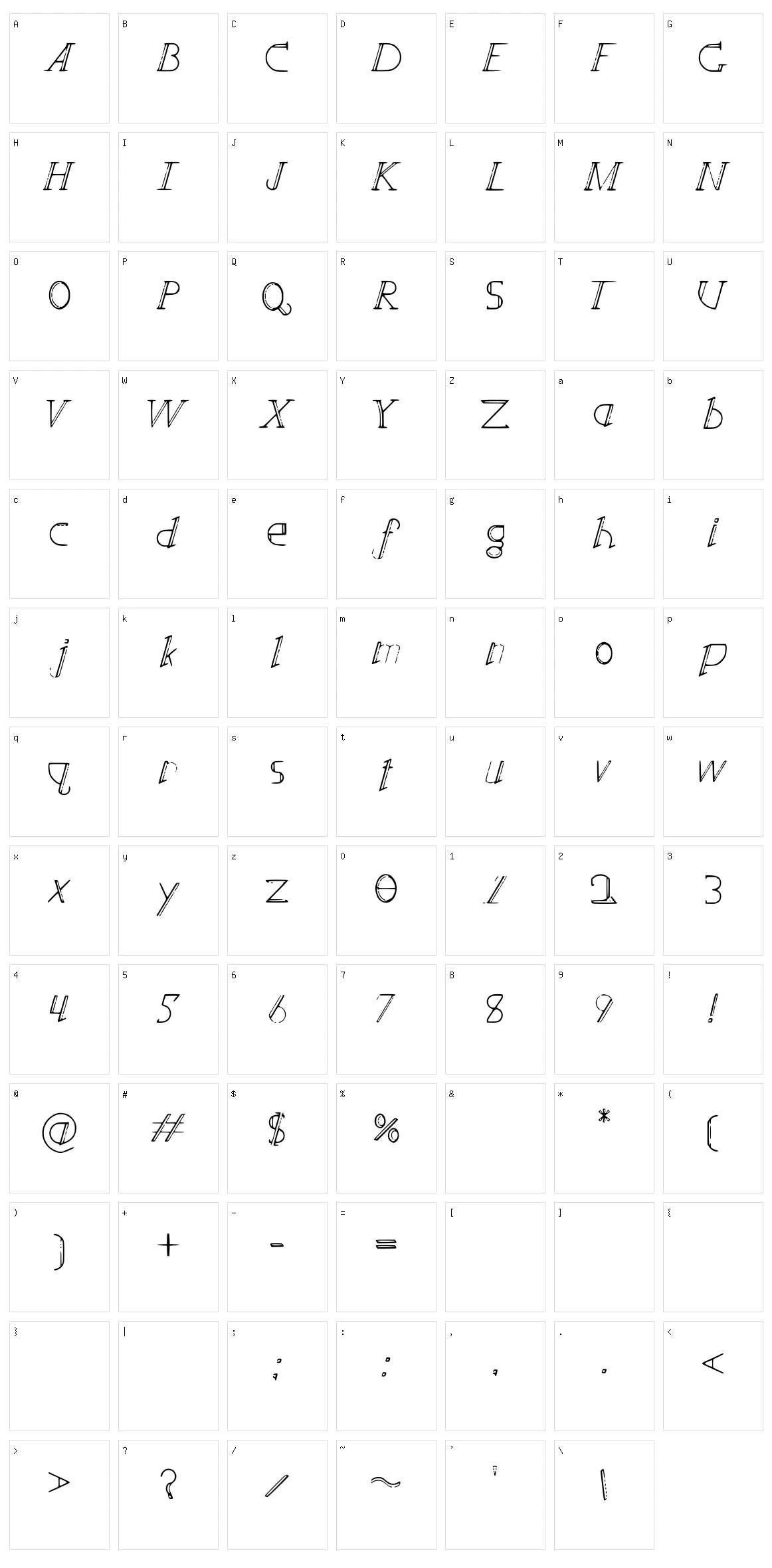 Crispy Wu Character Set