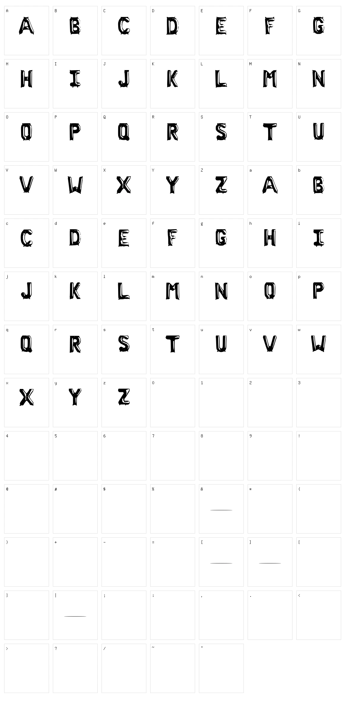 Cry Baby Character Set