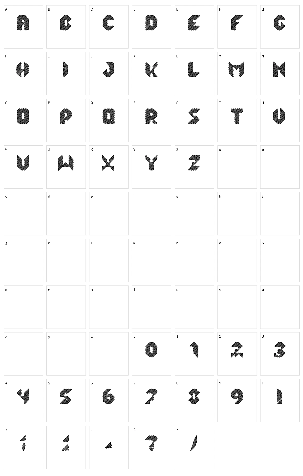 Cuksa Character Set