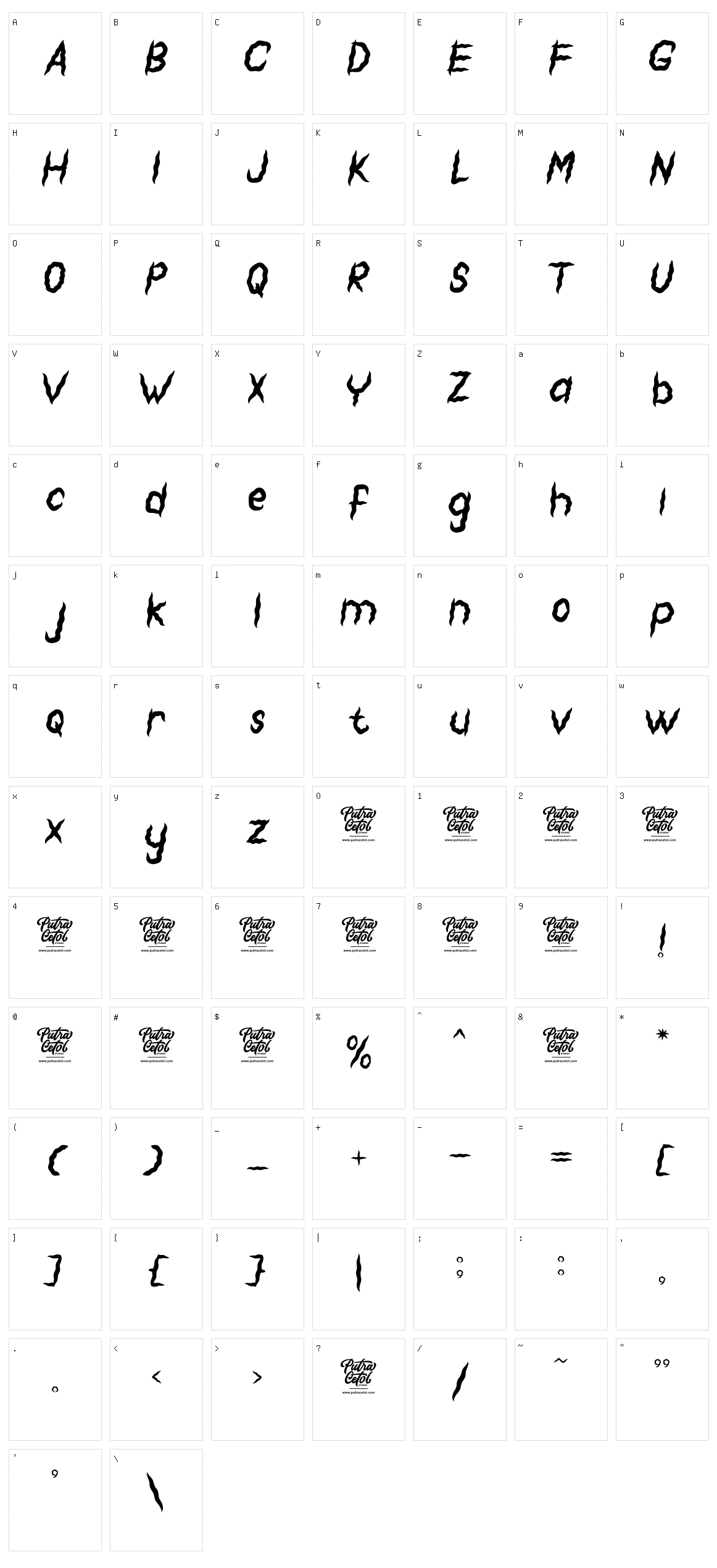 Shaky Halloween Character Set