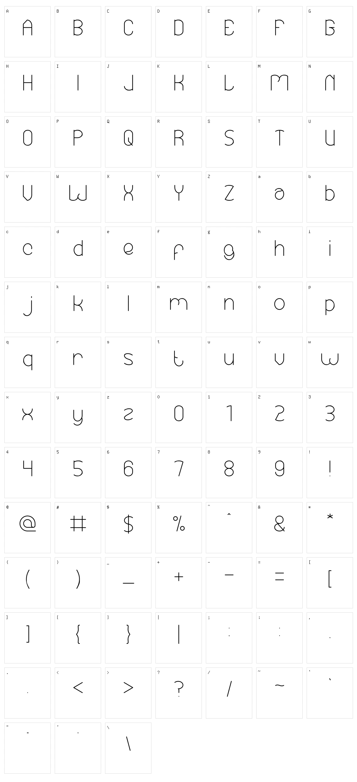 Essential Arrangement Character Set