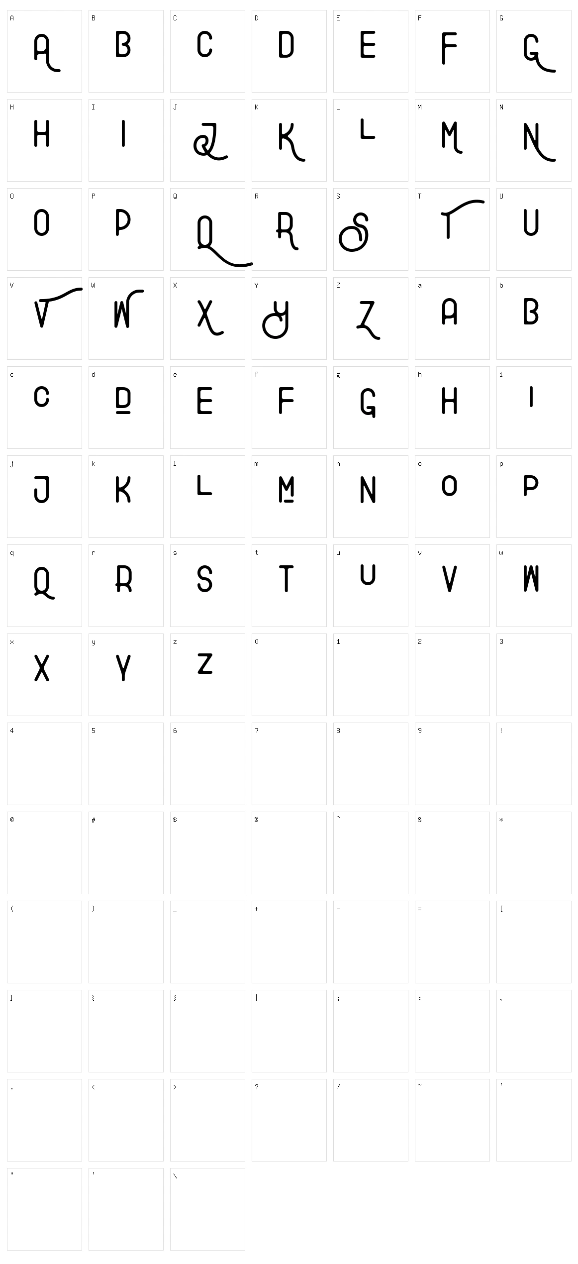Explore Character Set