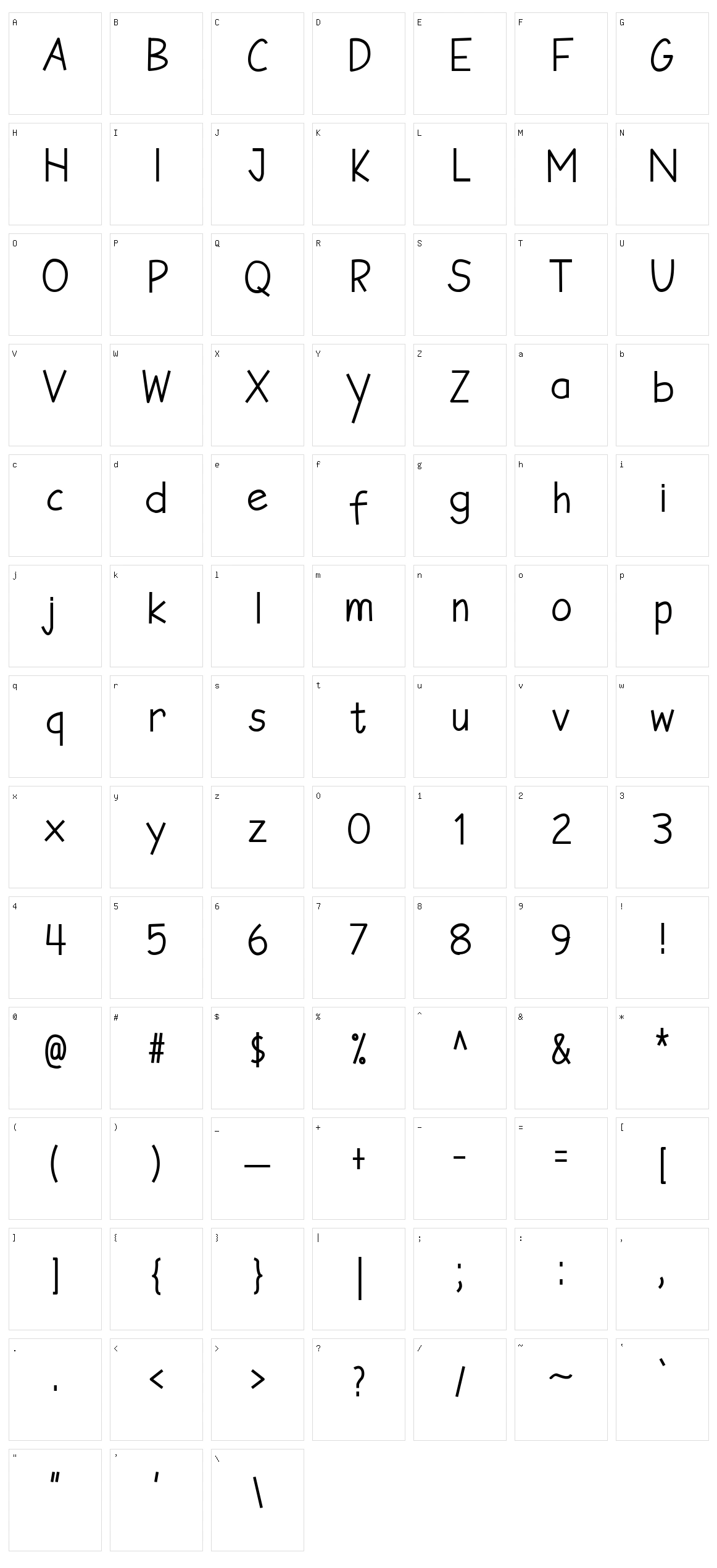 Farm House FS Character Set