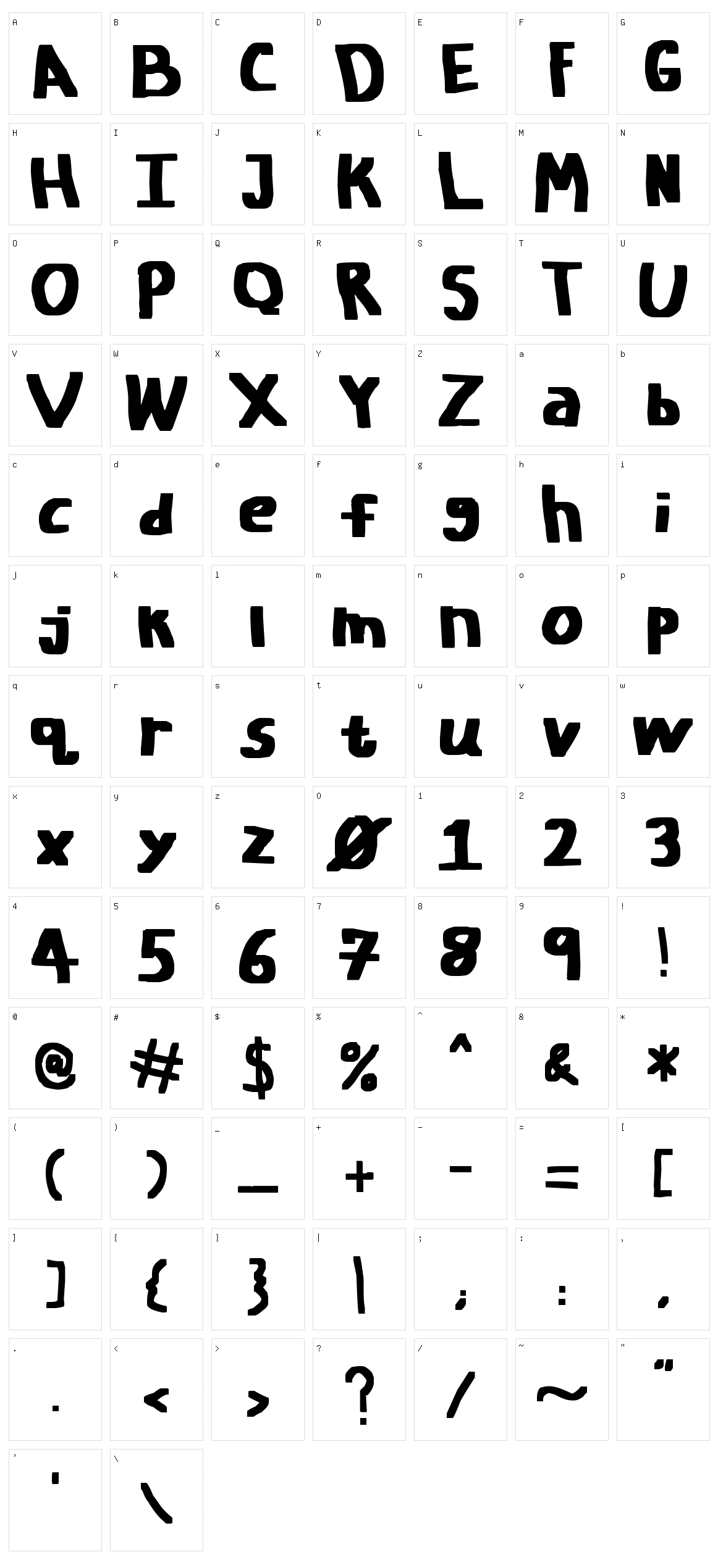 Fat Chicken Character Set