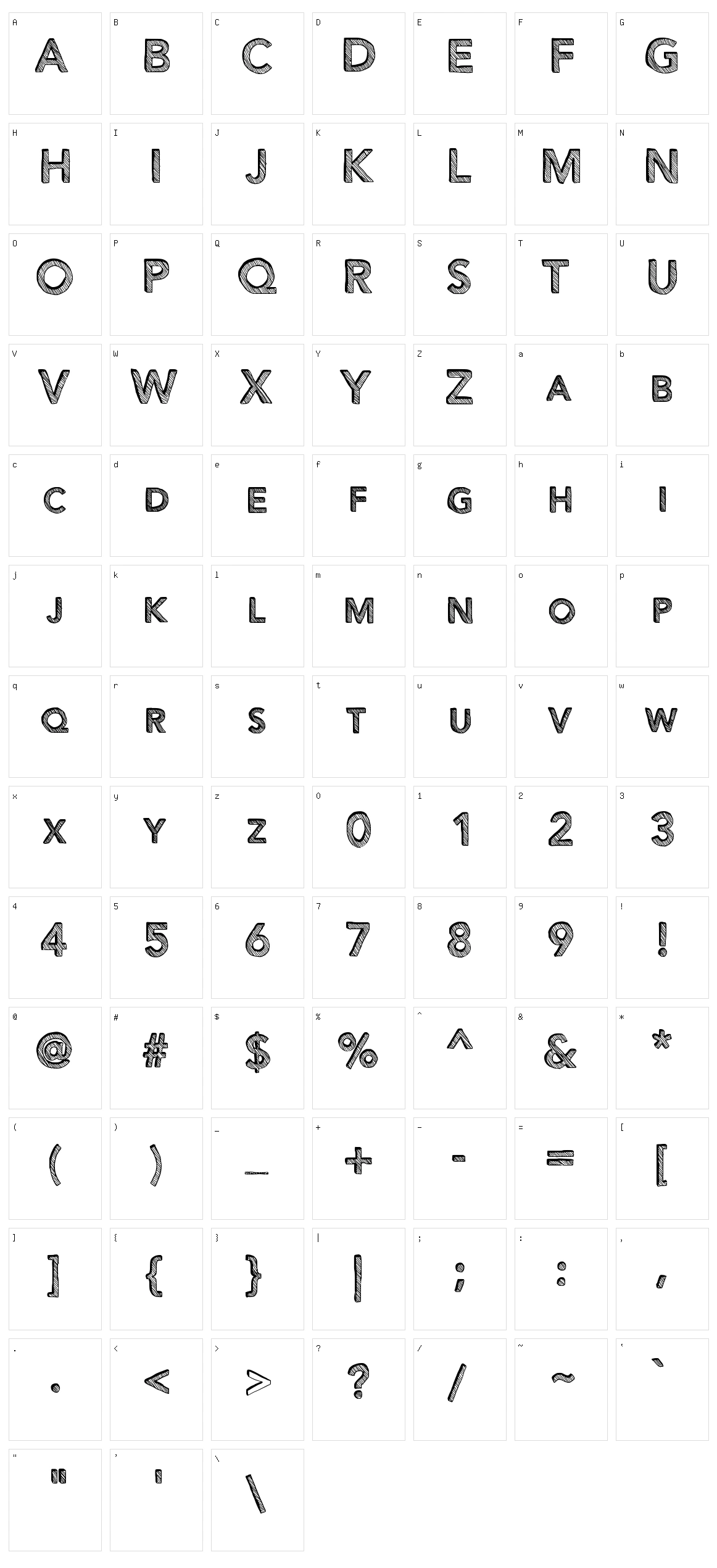 Figurativative Character Set