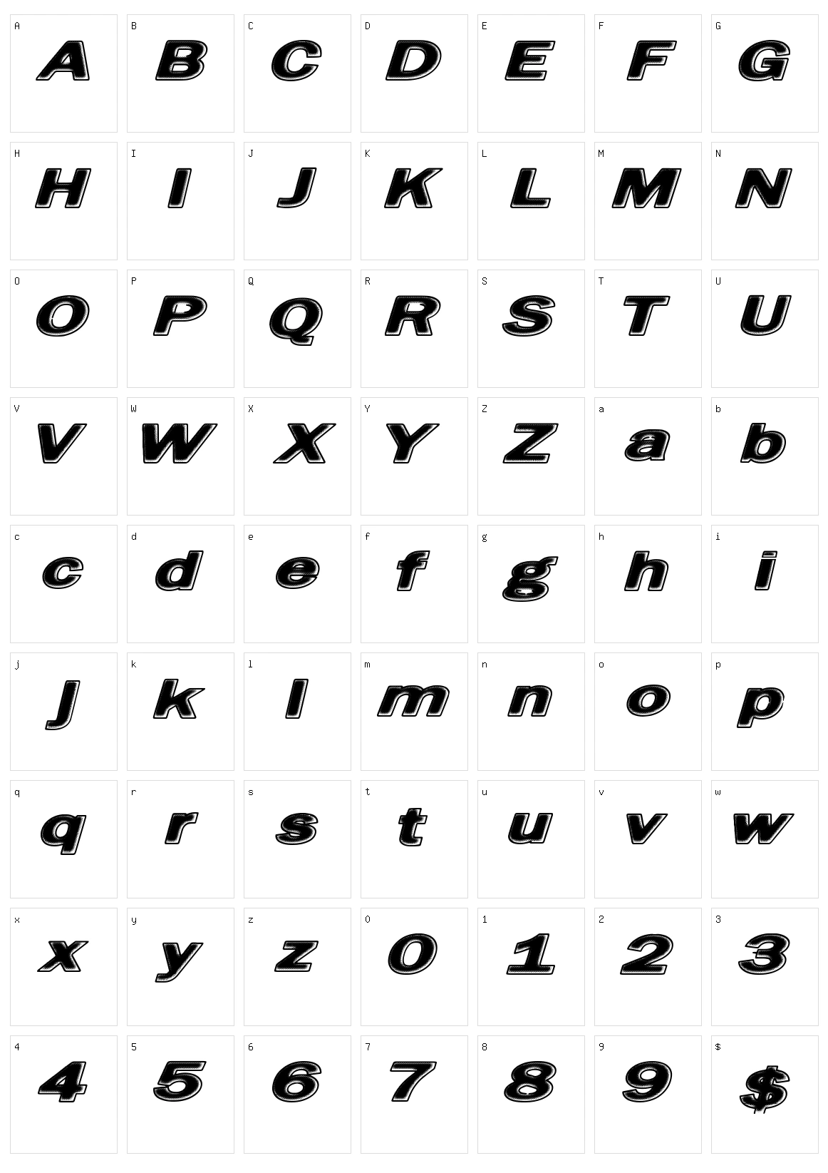 Fried Bread Character Set