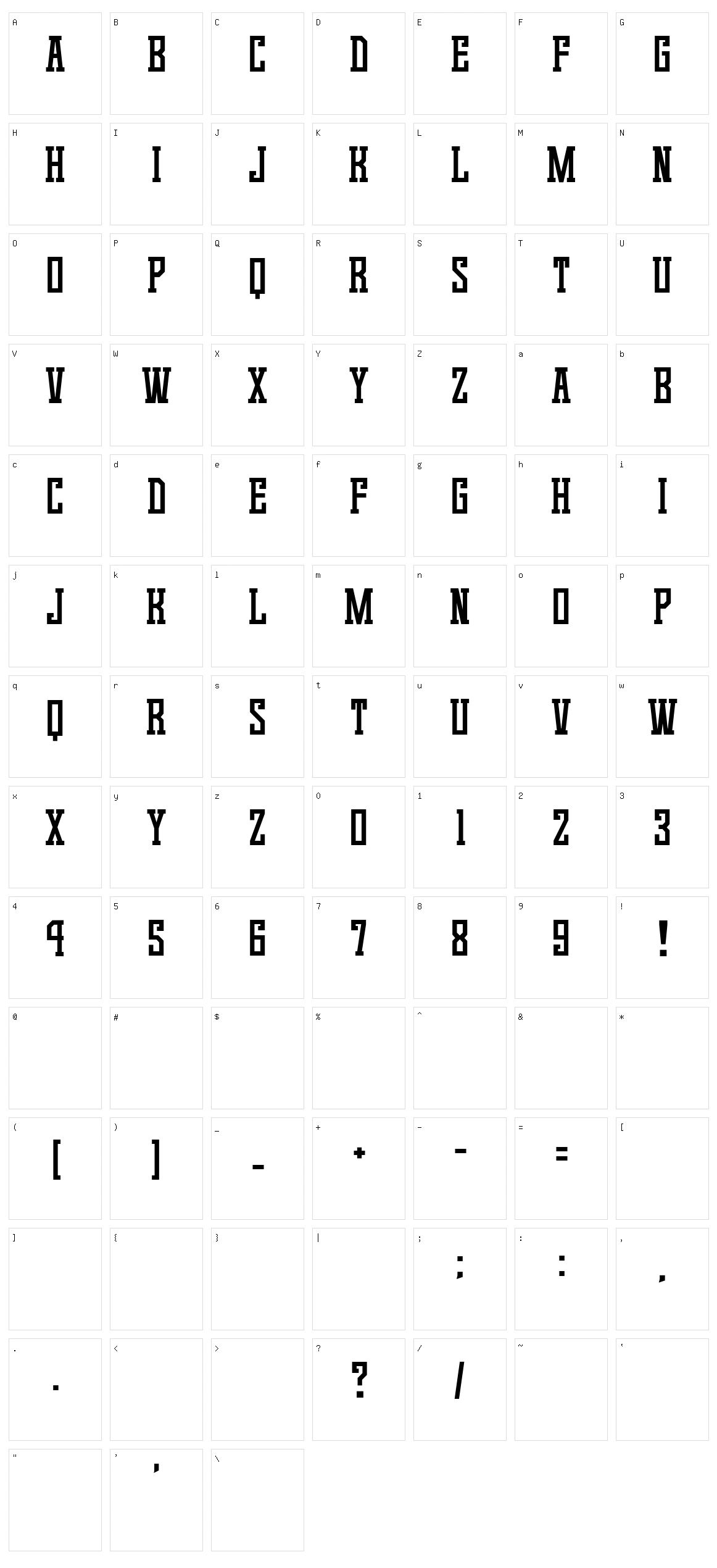Game Continue 02 Character Set