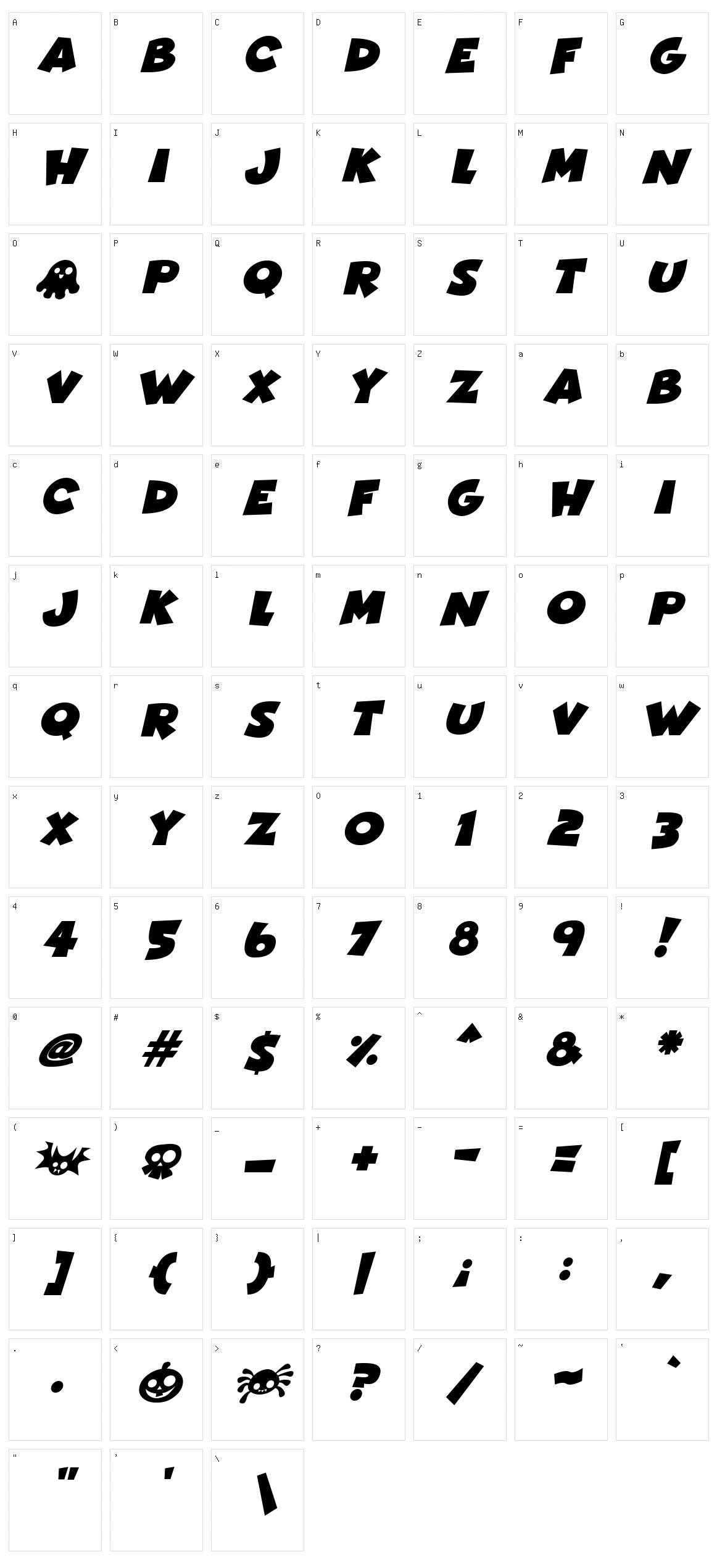 Halloween Horrors Character Set