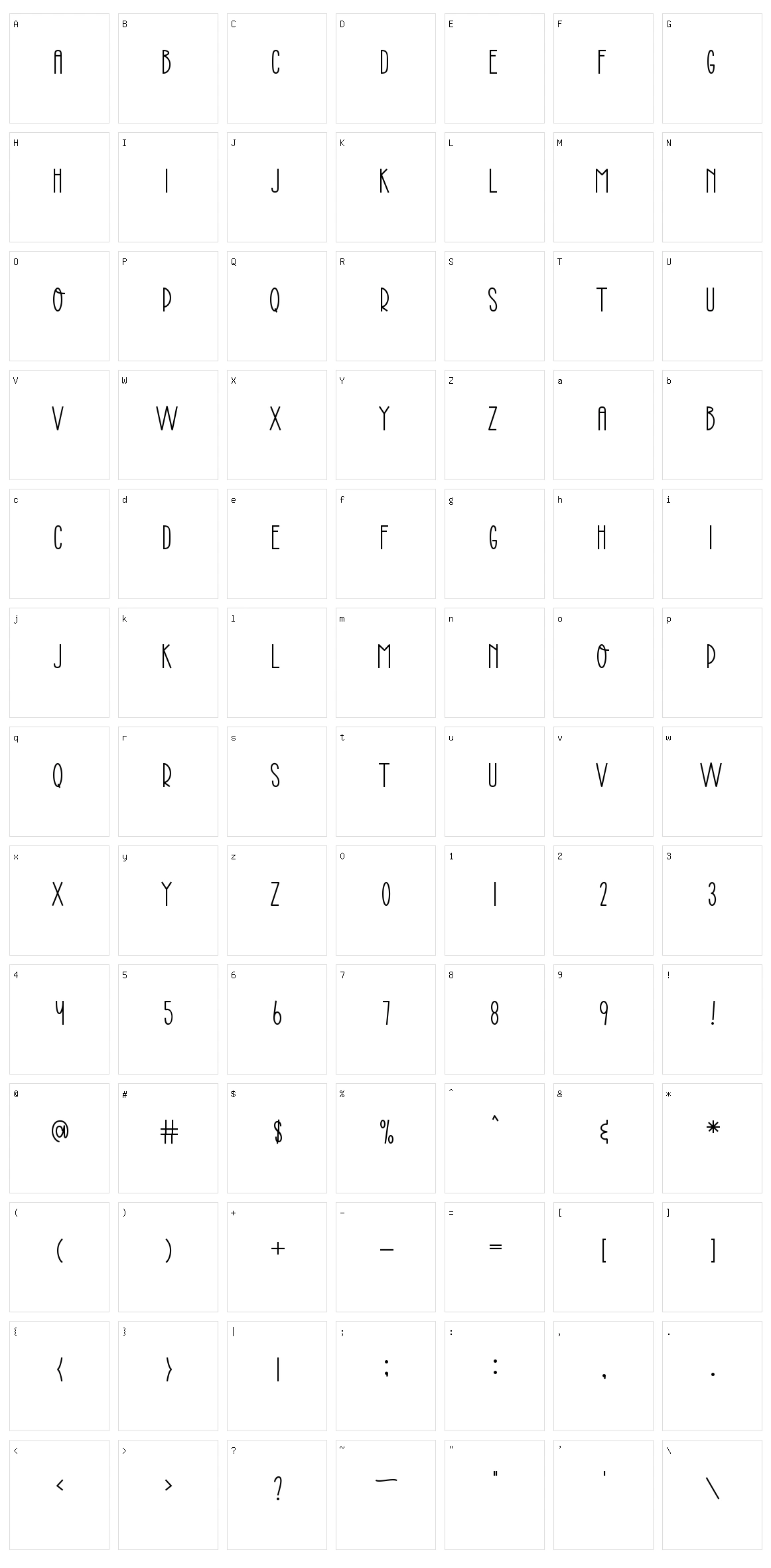 Girl Boy Display Character Set