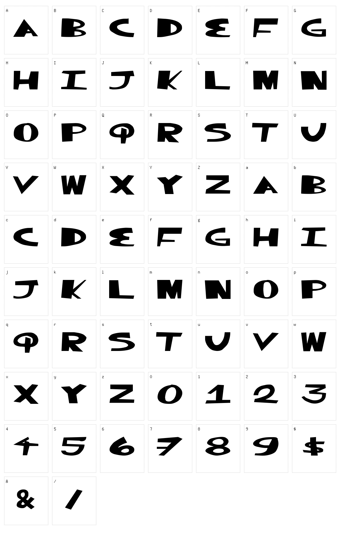 Great Splunk Character Set