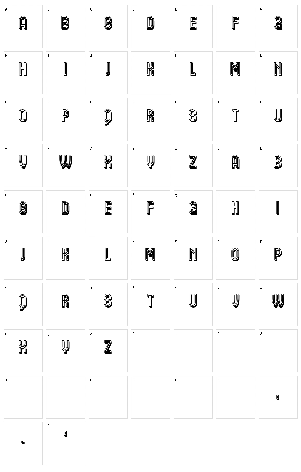 Guitarist Character Set