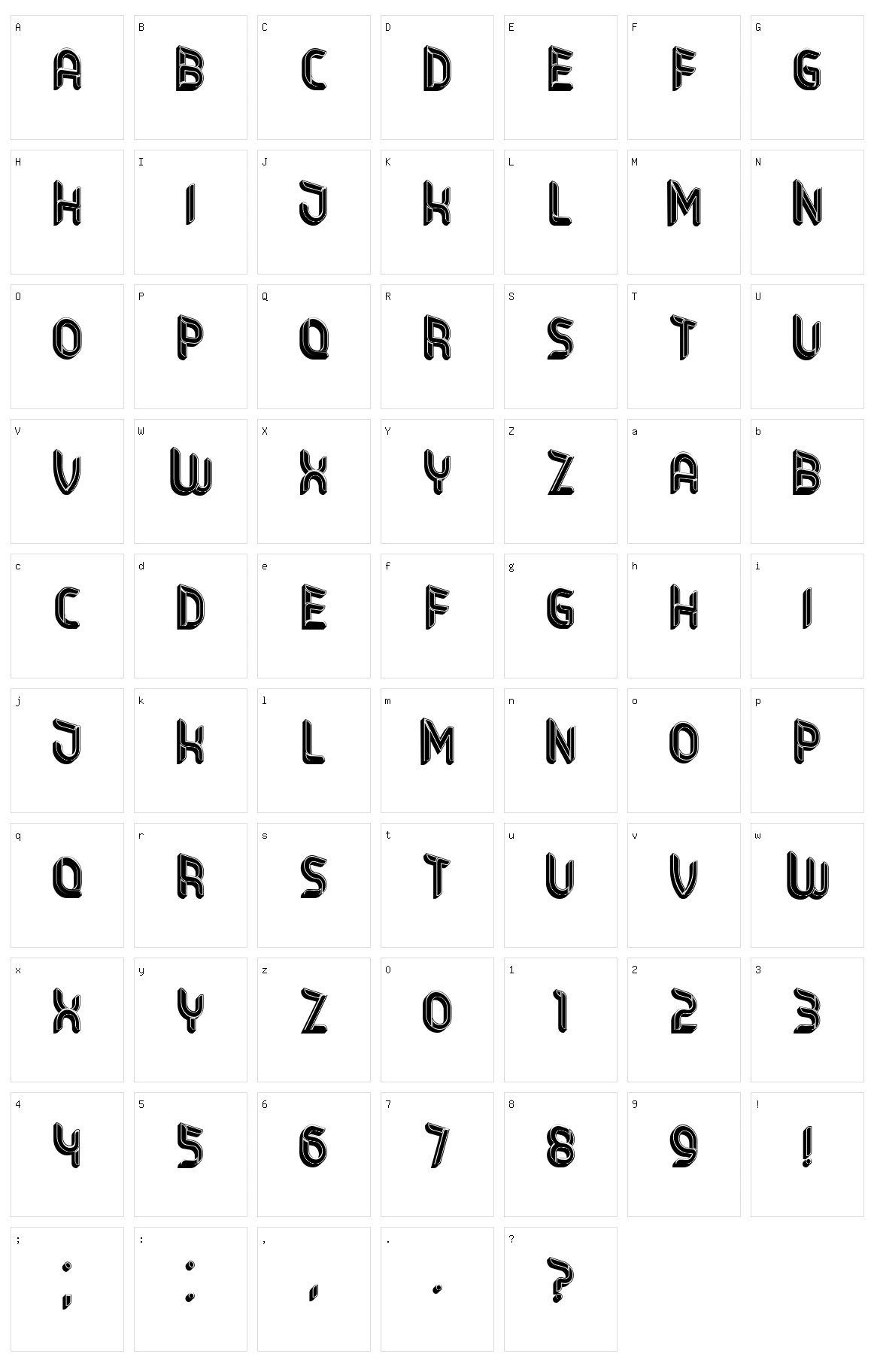 Gwara Character Set