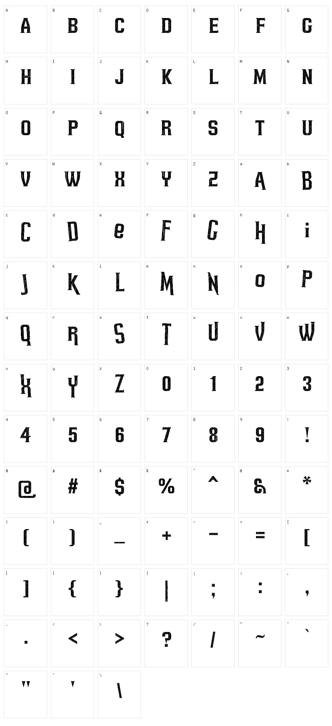 Headsome & Modif Character Set