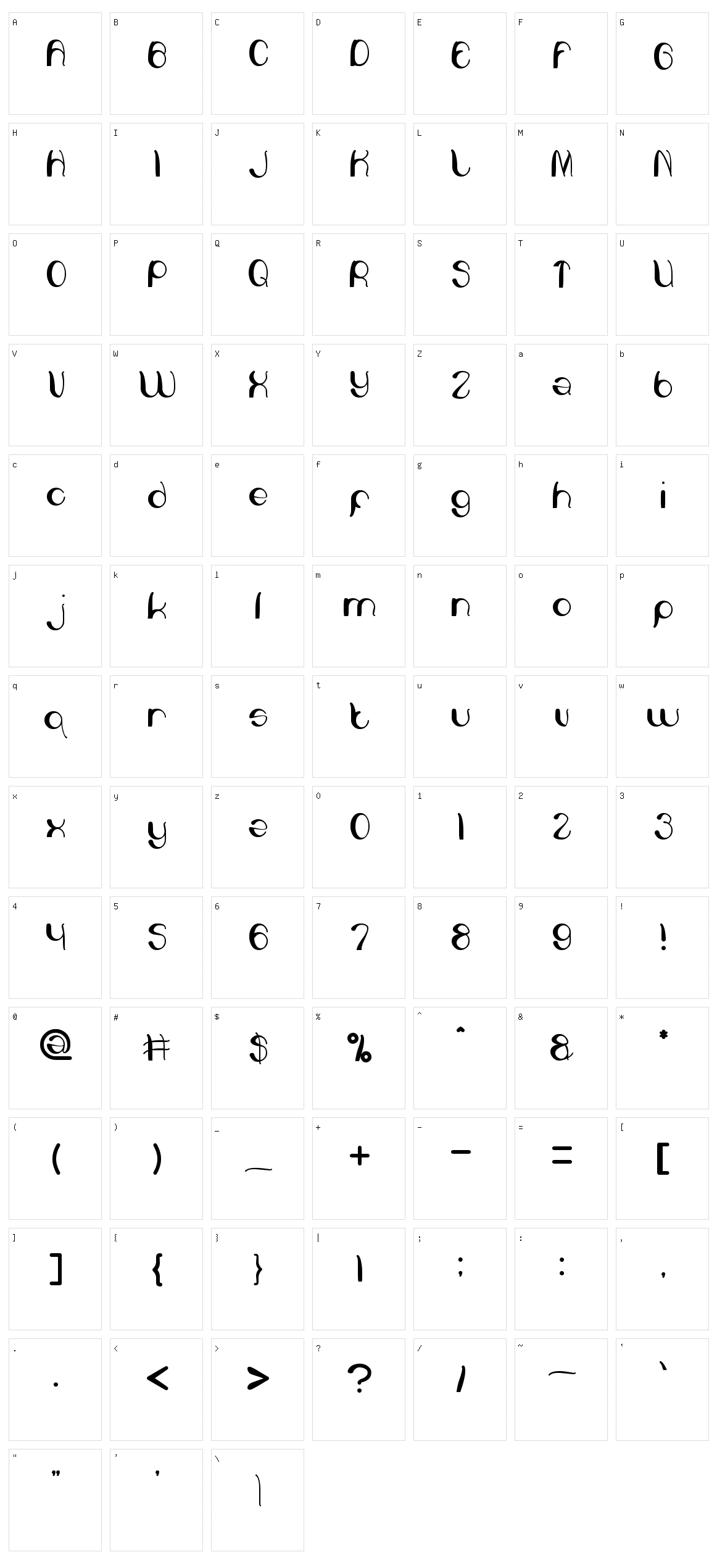 Heart and Love Character Set