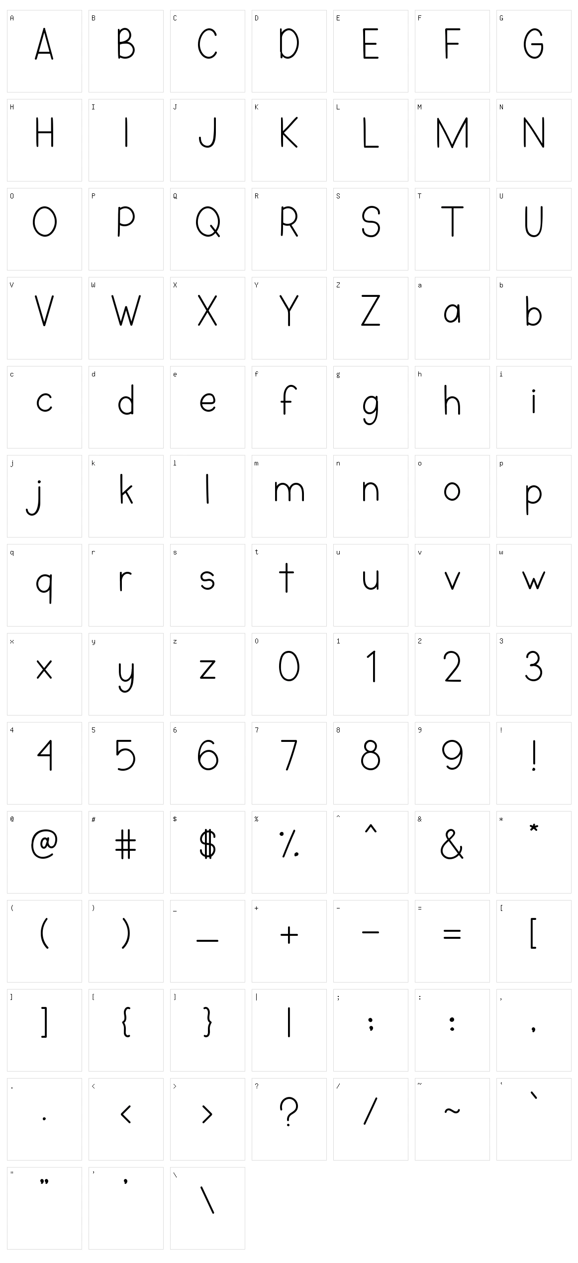 Honey Beezy Character Set